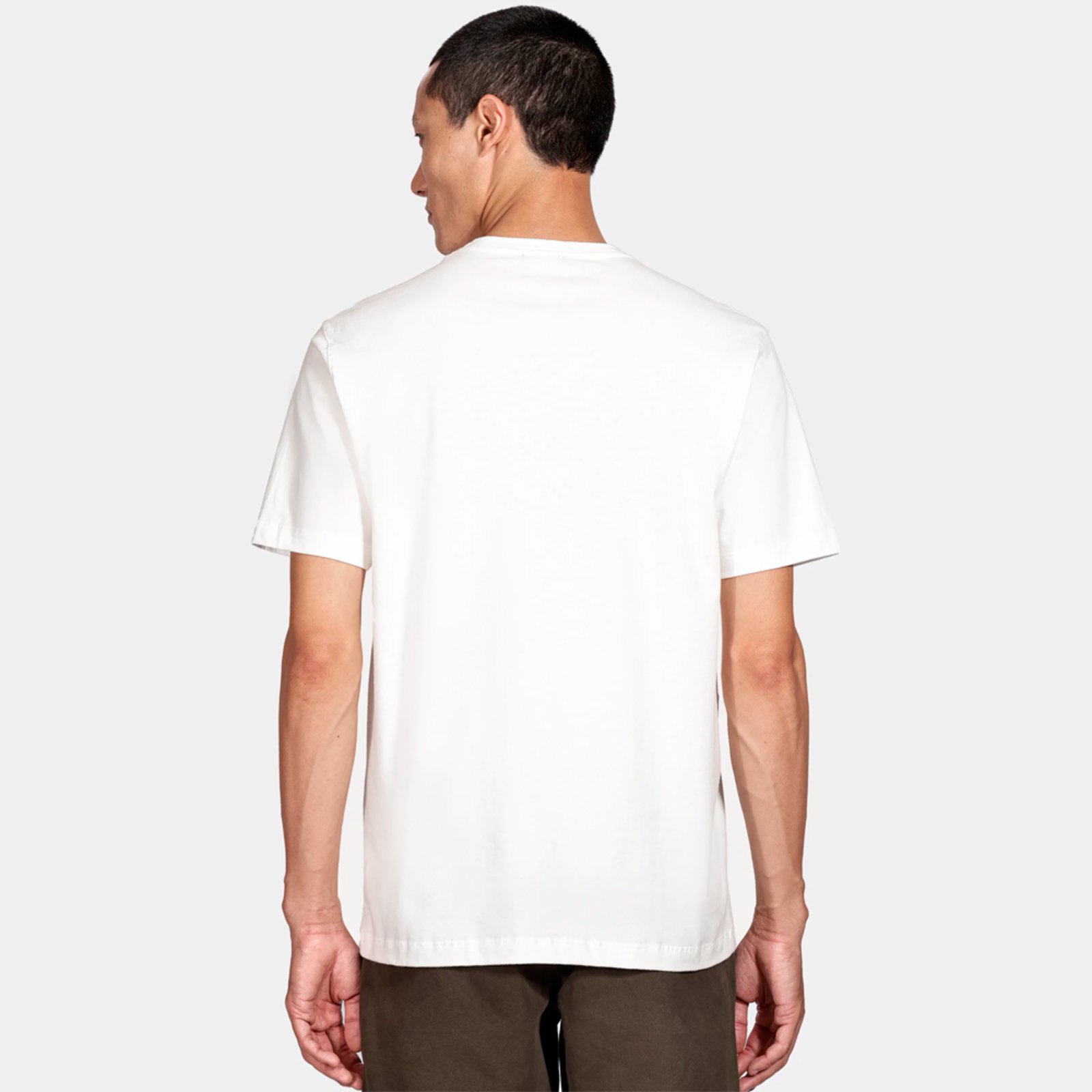 Vista 3 Camiseta Aramis Folhagem Pr26 Off White Masculino amarelo white Aramis amarelo white