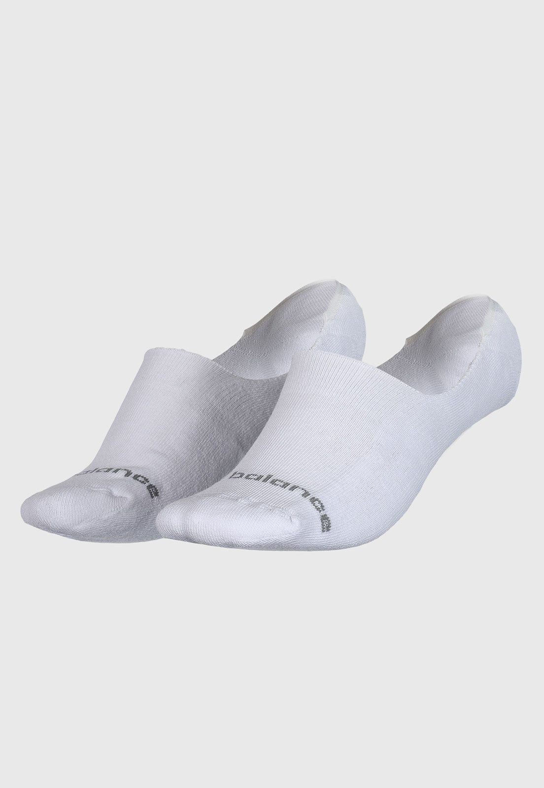 Meia New Balance Sap Silicone Branca