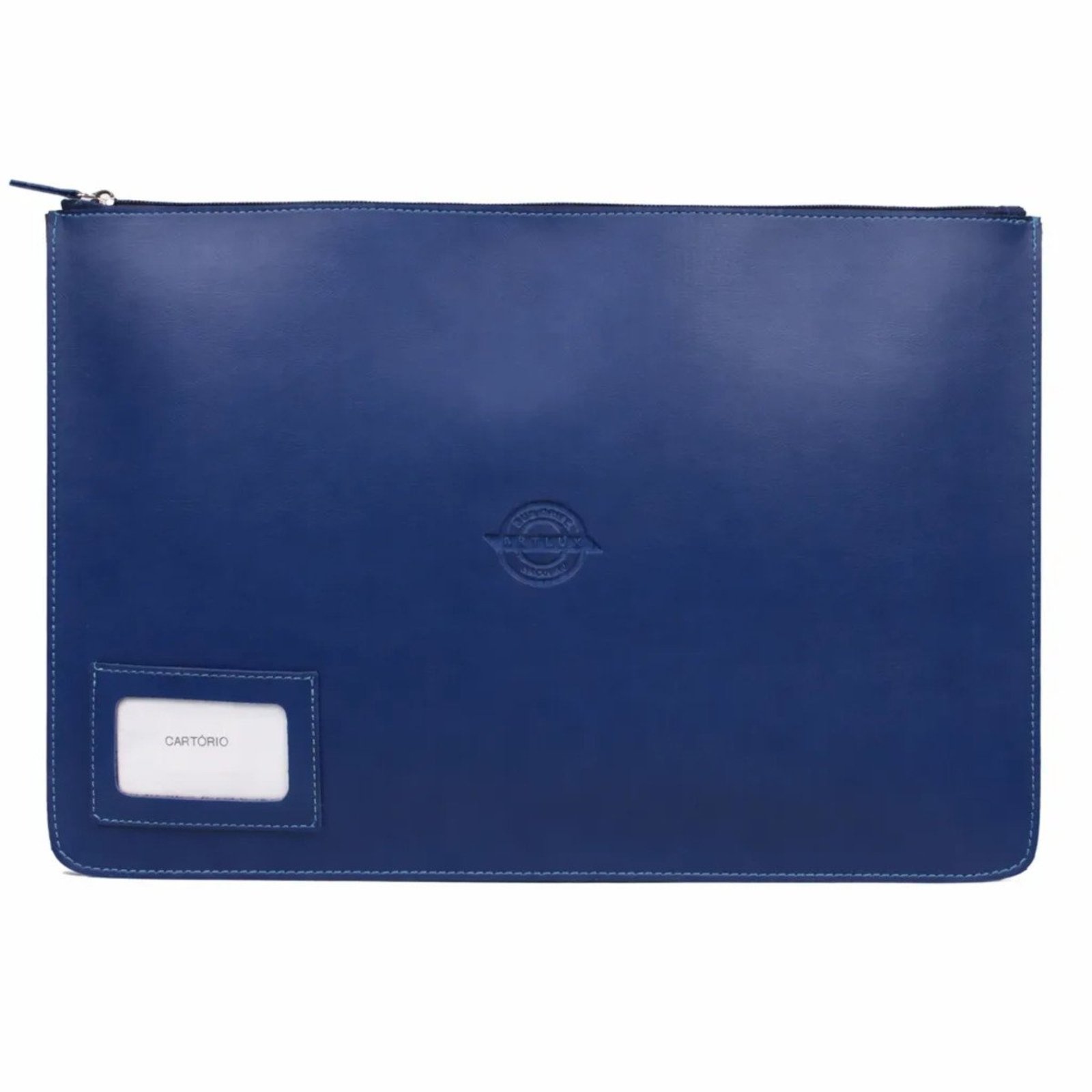 Pasta Envelope A4 Slim com Identificador Artlux 4005 Azul