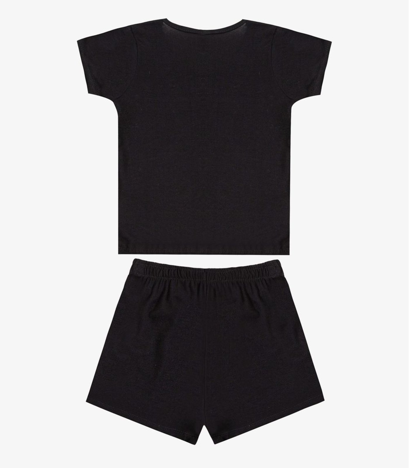 Vista 3 Infantil - Conjunto Menina Select preto Select preto