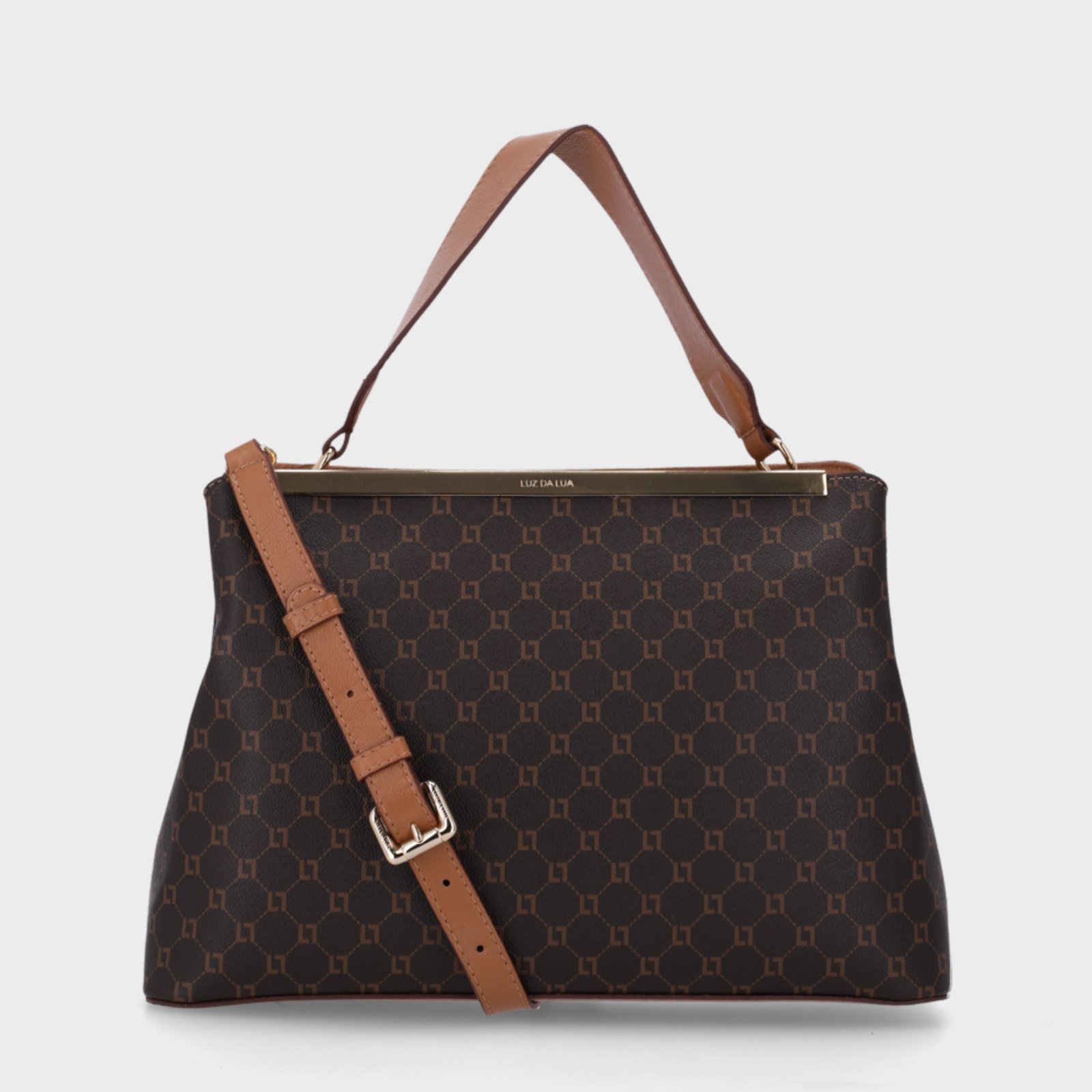 Bolsa Tote Grande Monograma Luz da Lua – 2000476 Luz Da Lua Marrom