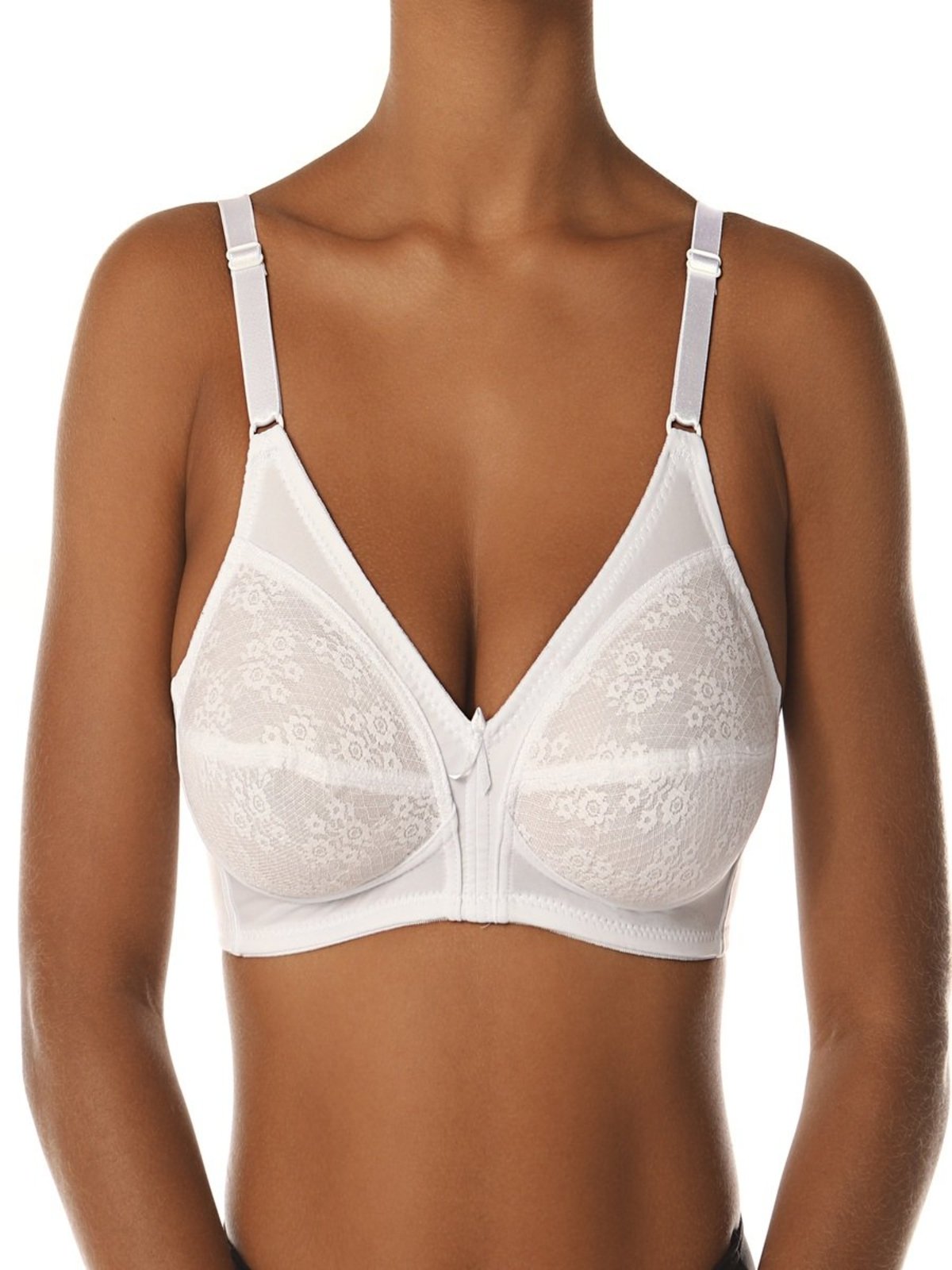 Sutiã Sustentação Colonial Demillus 61383/78383 Taça B Branco