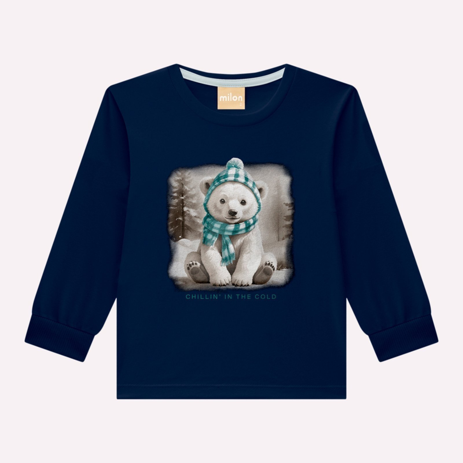 Infantil - Camiseta Menino Urso Milon