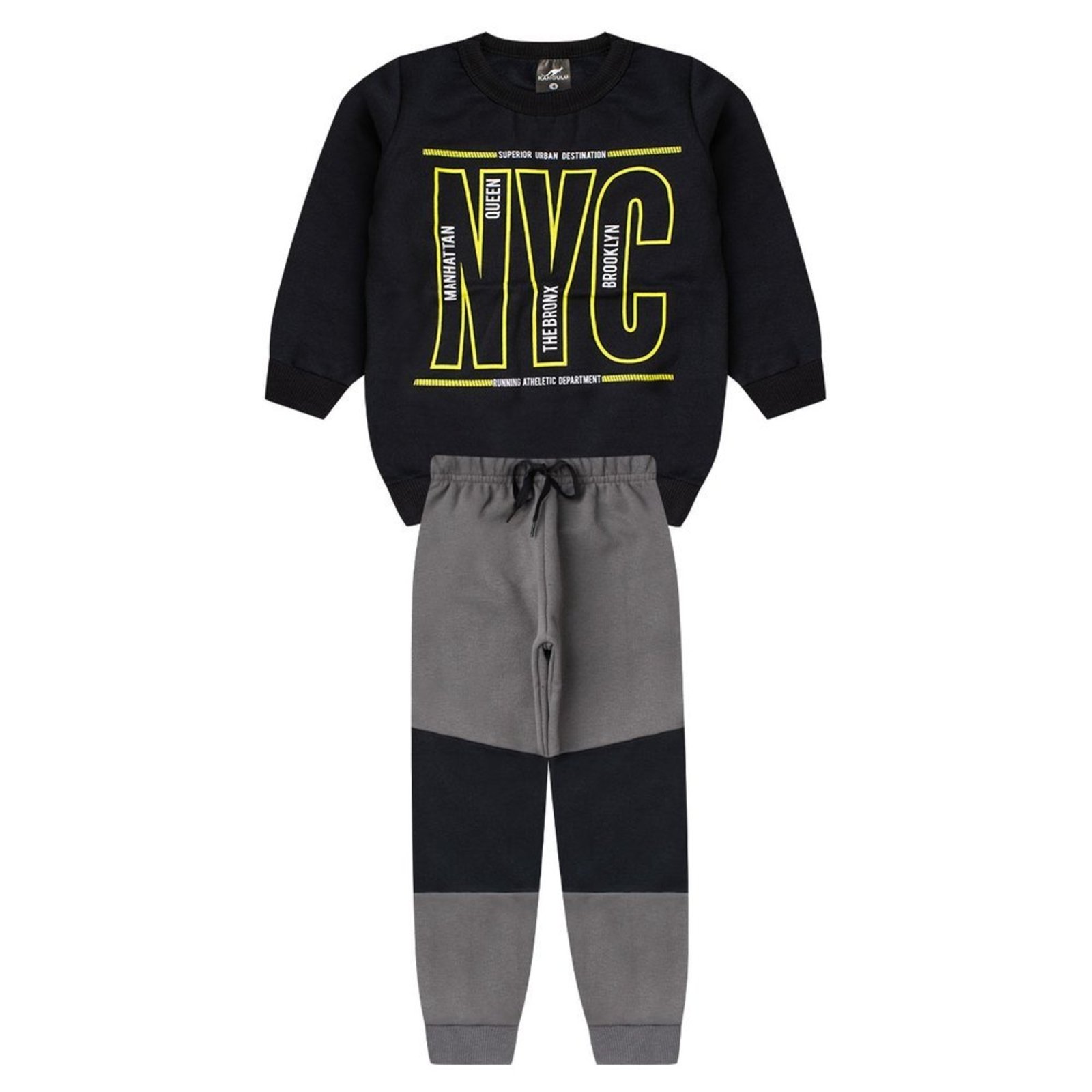 Infantil - Conjunto Menino Inverno NYC Kangulu