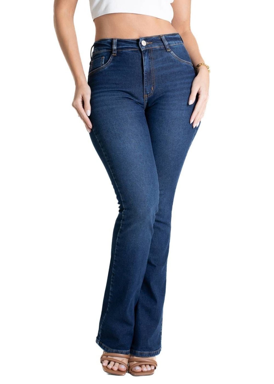 Calça Jeans Sawary Boot Cut – 281086 – Azul – Sawary