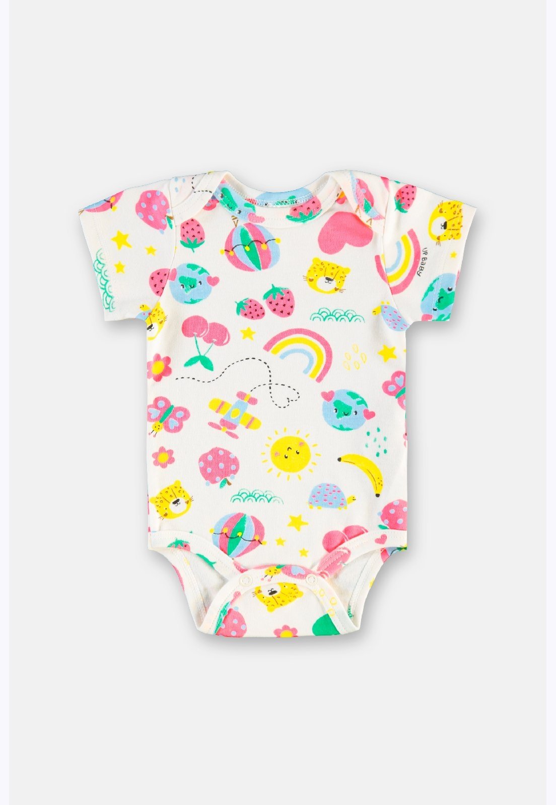Infantil - Body Menina Suedine Up Baby Estampado
