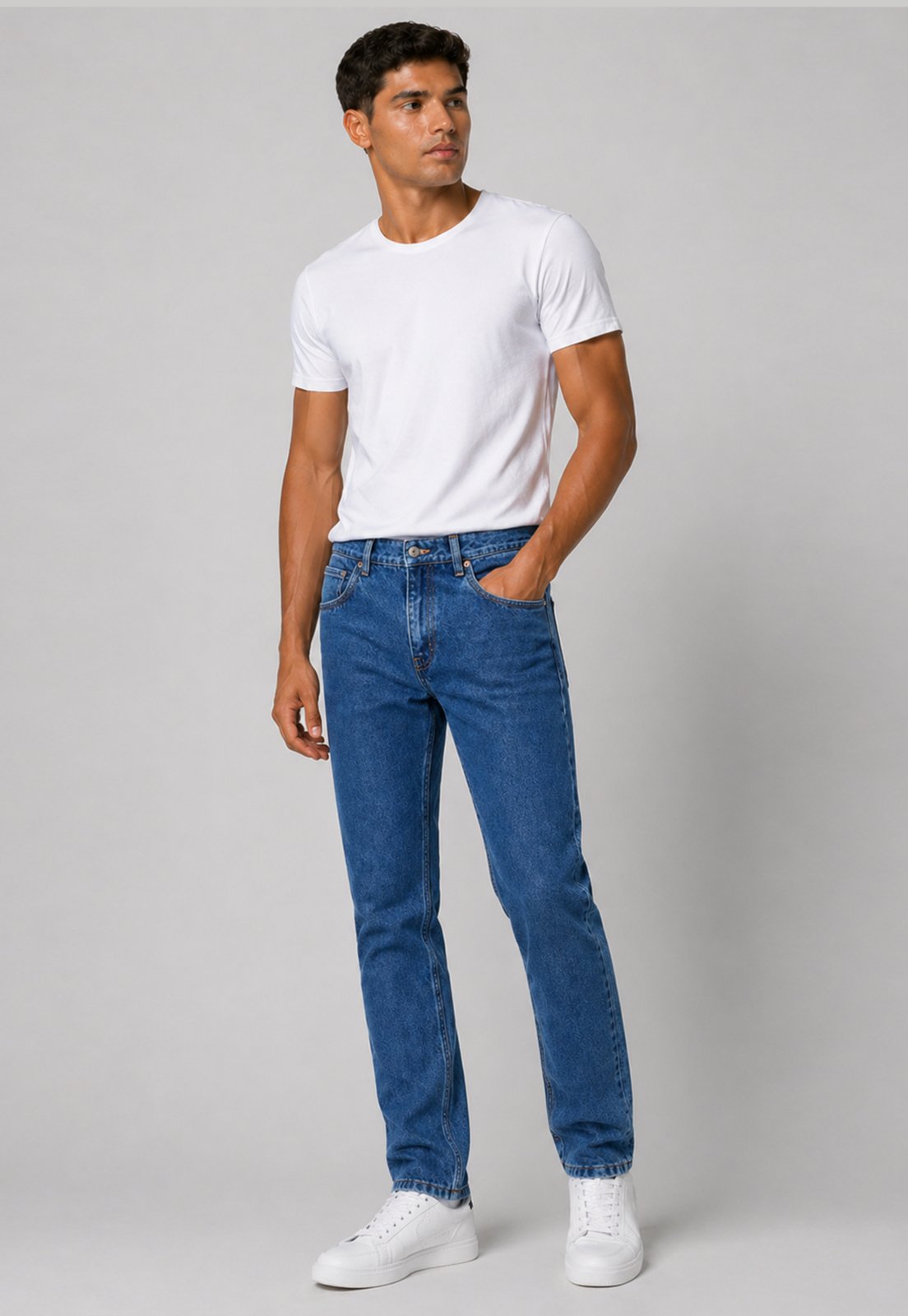 CALÇA JEANS SLIM WRANGLER RT OR JEANS
