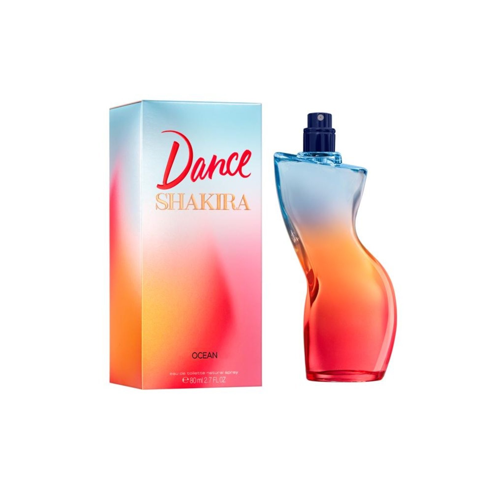 Vista 3 Shakira Dance Ocean Eau de Toilette Perfume Feminino 80ml incolor Shakira incolor