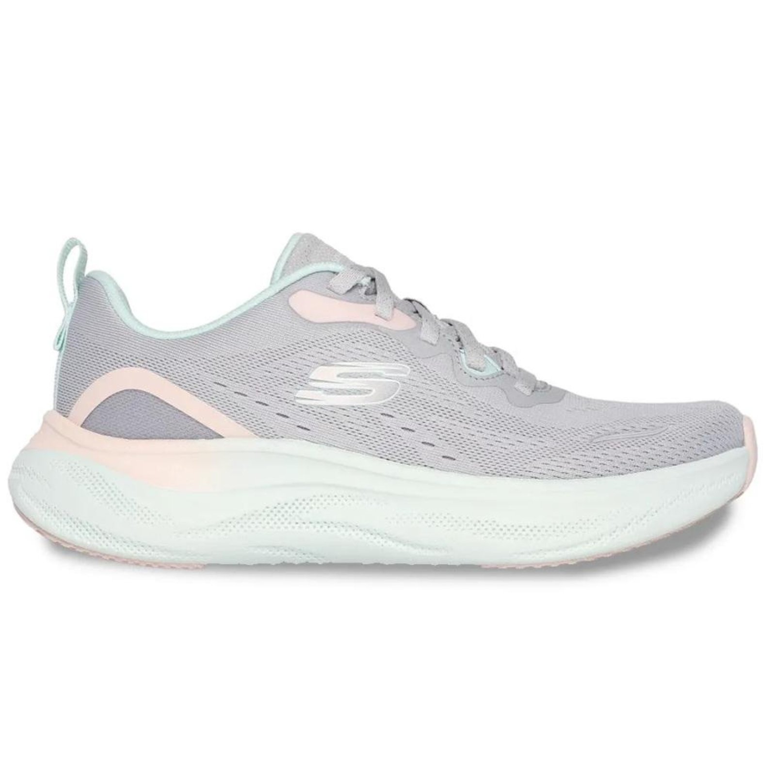 Tênis Skechers Skech Cloud Corrida Caminhada Cinza