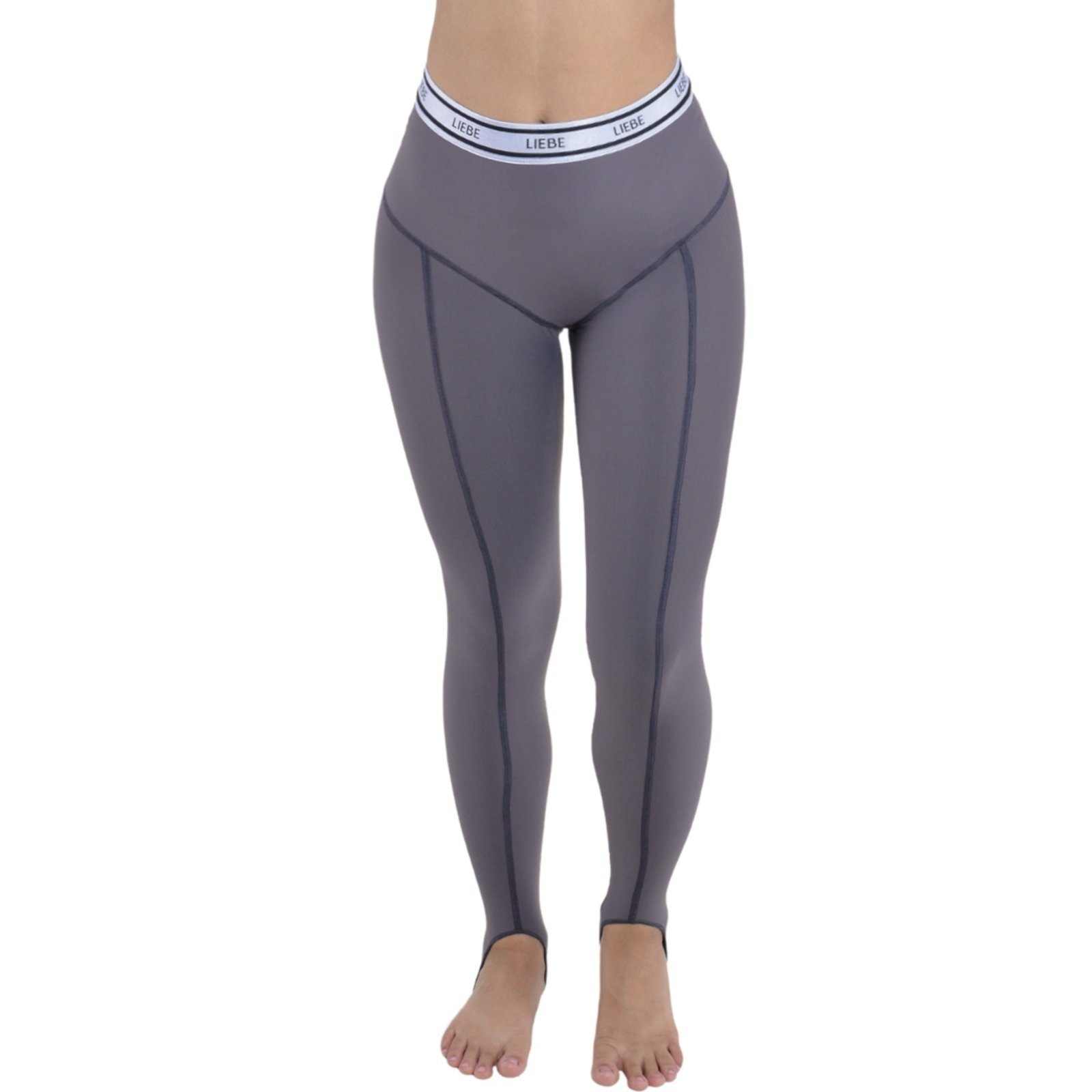 Calça fitness em tecido Emana e compressão feminino Liebe