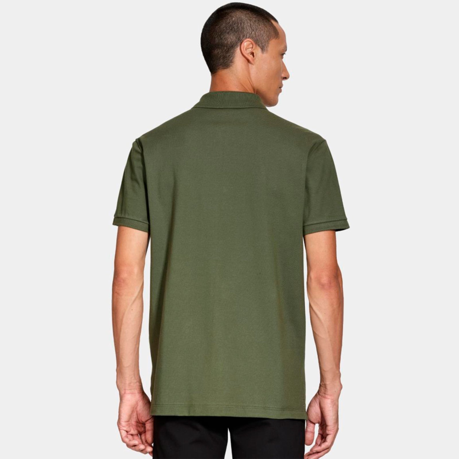 Vista 3 Camisa Polo Aramis Piquet Zip Ve26 Masculino verde Aramis verde