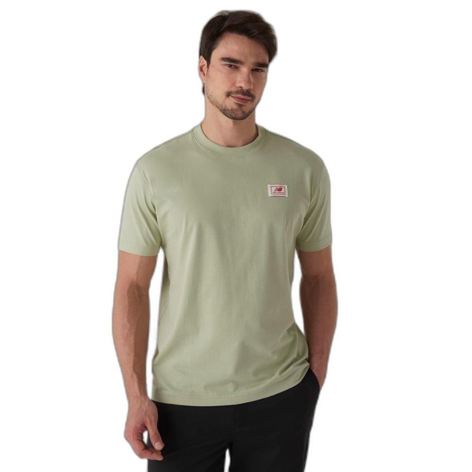 Vista 2 Camiseta Woven Label Masculina New Balance incolor New Balance incolor
