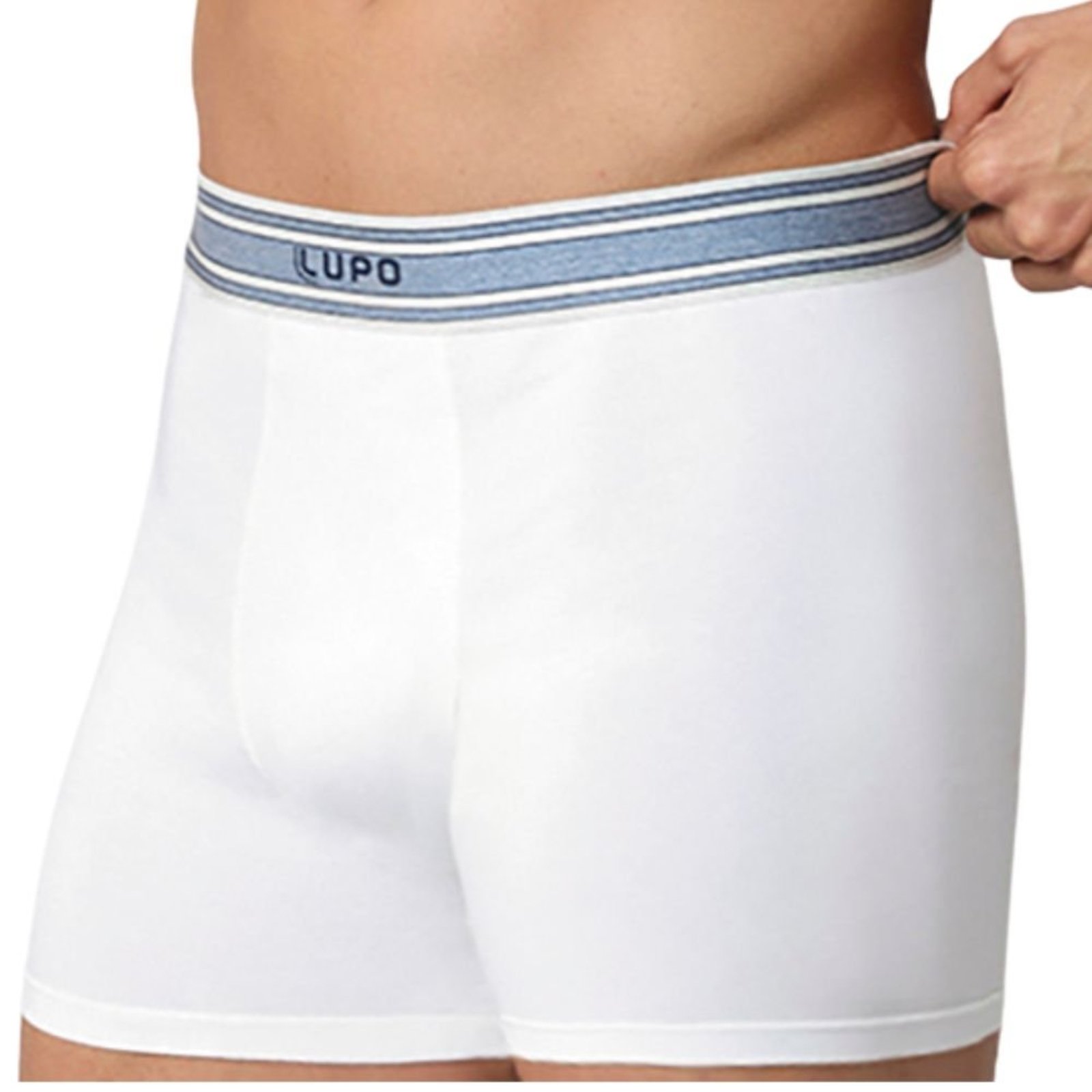 Cueca Boxer Algodão com Elastano Lupo 784-074