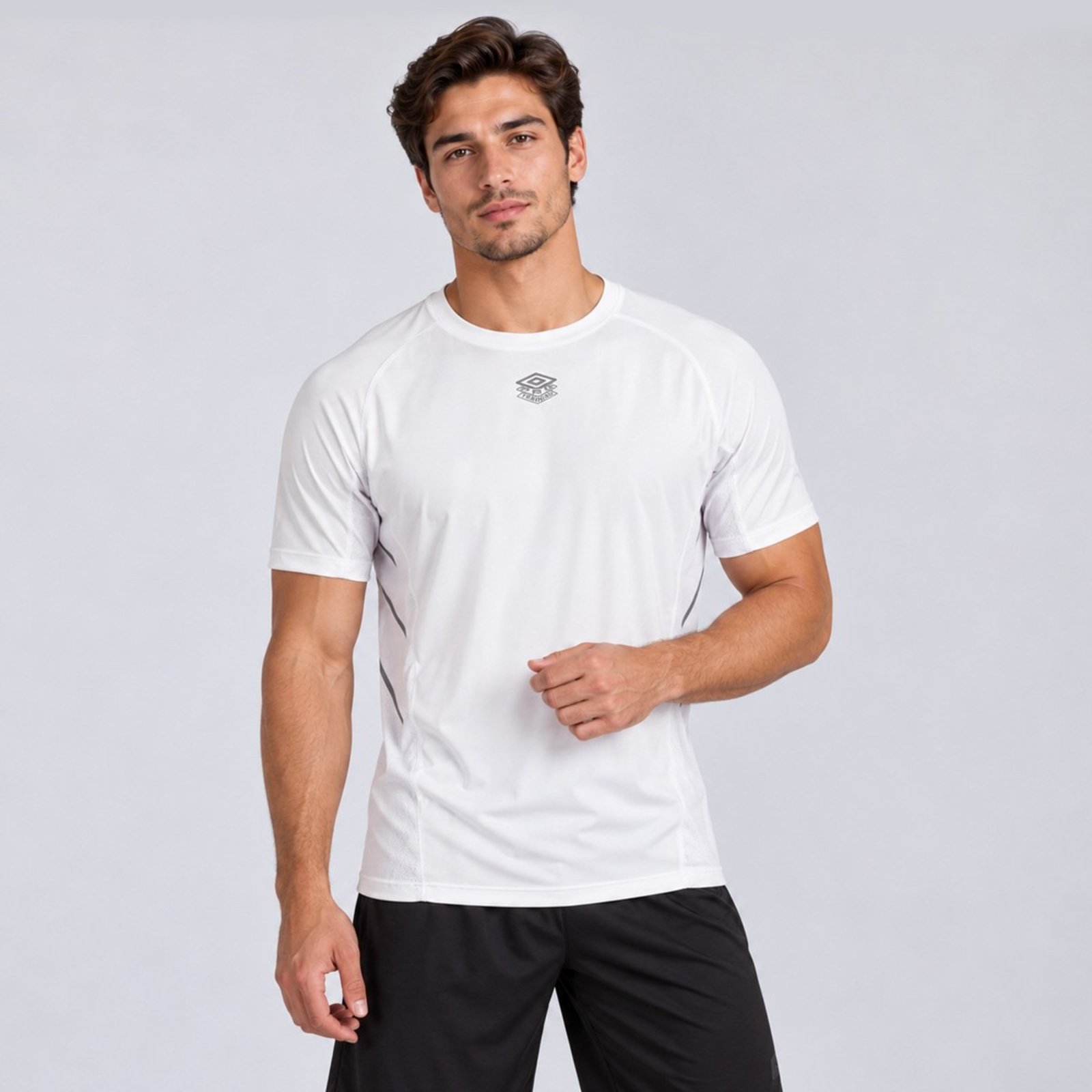 Camiseta Umbro SX Poliamida Branca