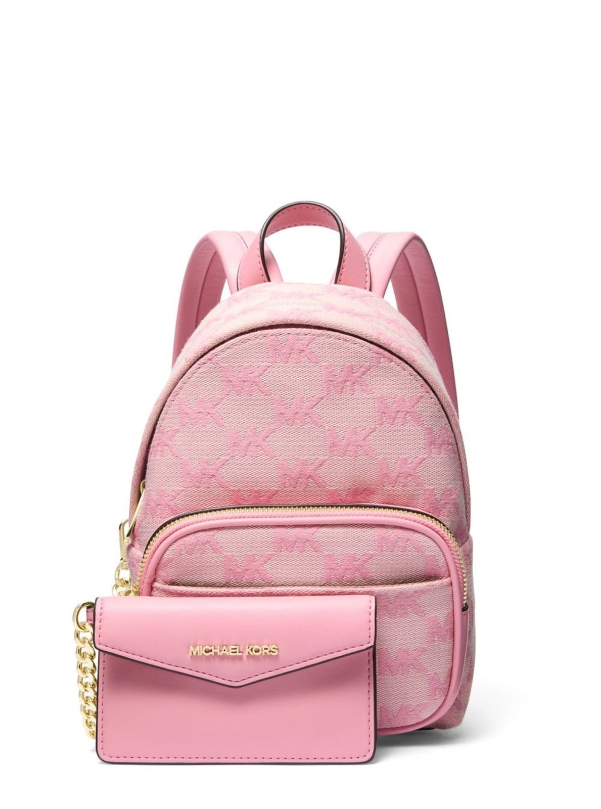 Vista 3 Mochila Maisie 2In1 Logo Pequena 35S4g5mb0j611 Michael Kors rosa Michael Kors rosa