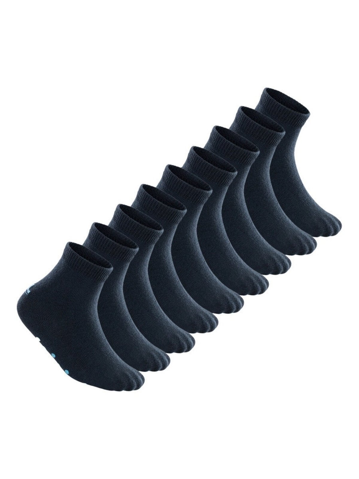 Kit com 9 Meias Antiderrapante Lupo 2041-032