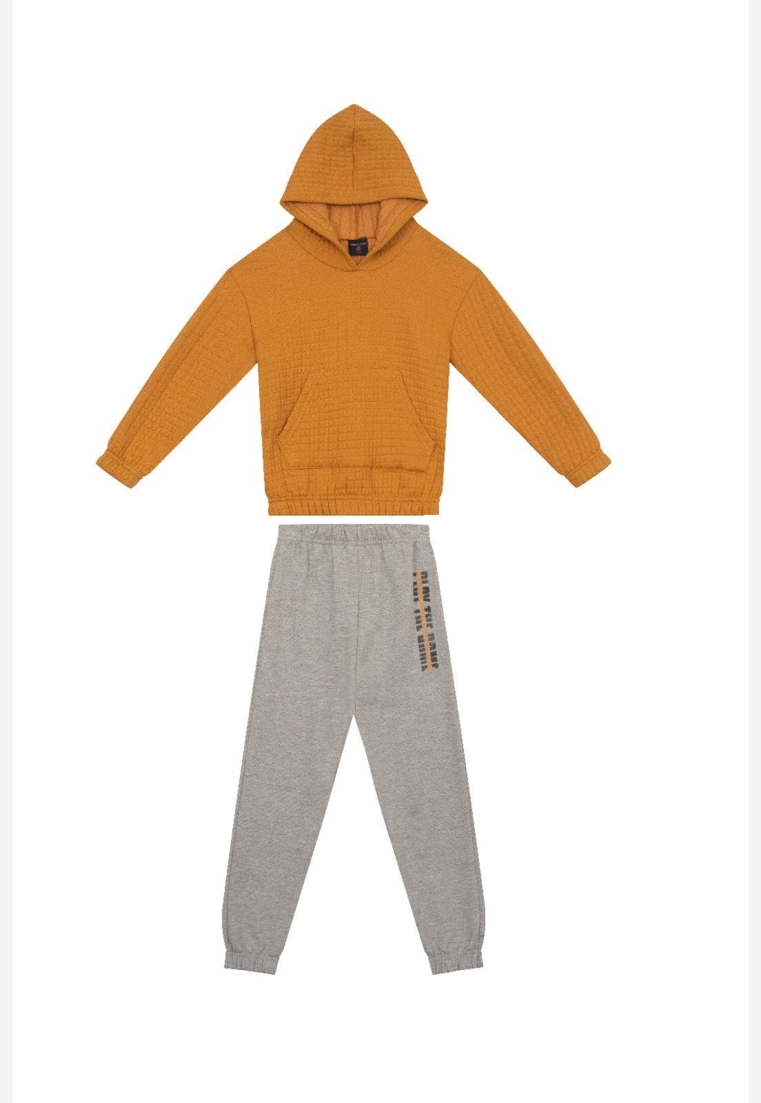 Vista 3 Infantil - Conjunto Blusão e Calça Guloseima azul GULOSEIMA azul