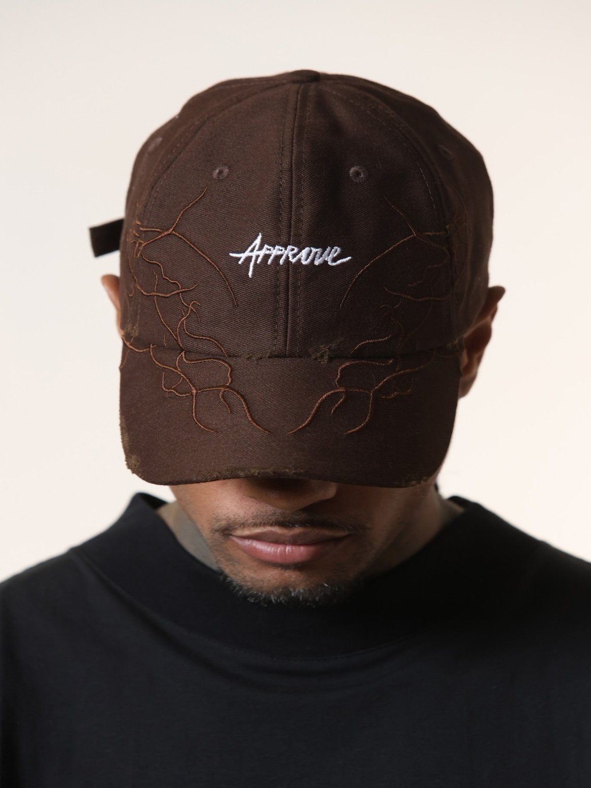 BONÉ DAD HAT APPROVE ONLY BRANCH - MARROM