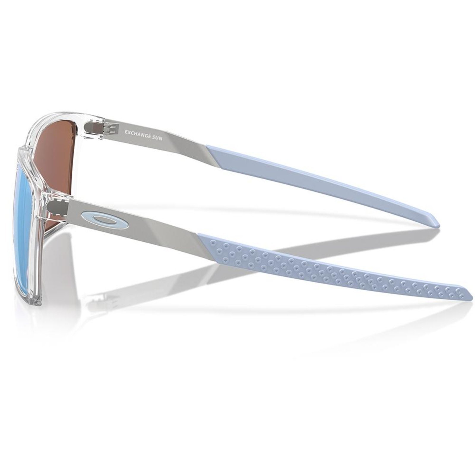 Vista 3 Óculos de Sol Oakley Exchange Sun Polished Clear 0356 branco clear Oakley branco clear