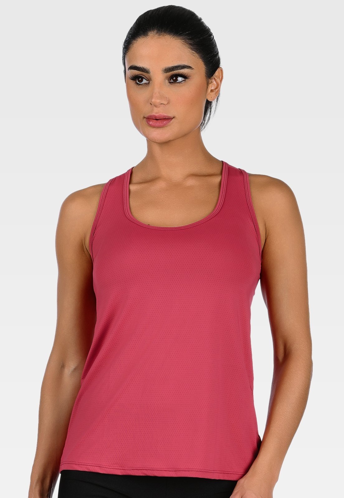 Blusa Fitness Regata NewTrip Summer Soul Estilo Nadador Vermelha
