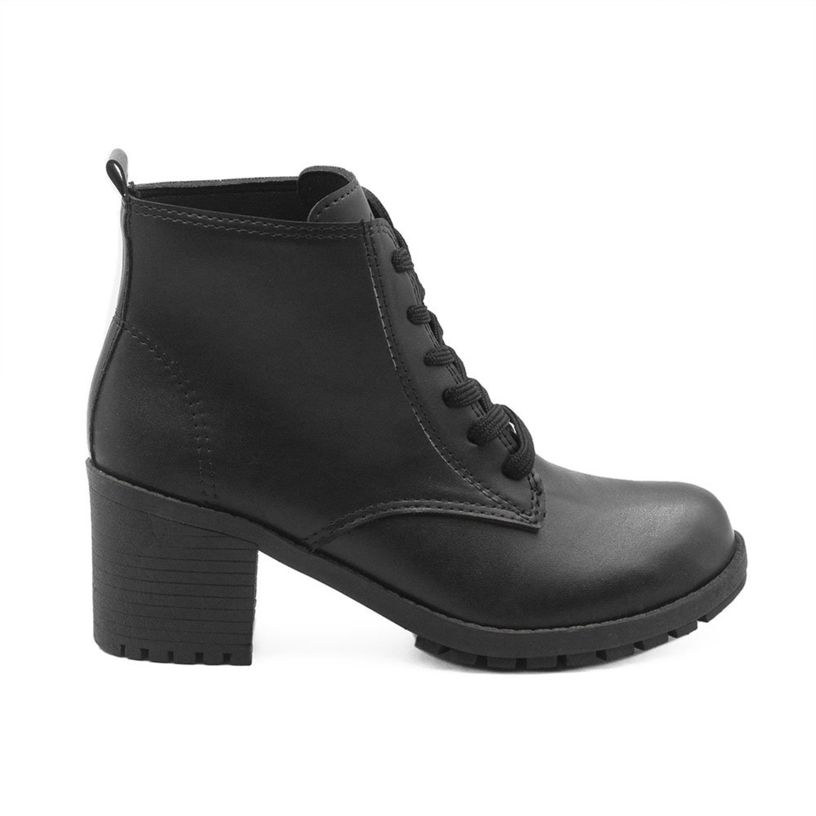 Bota Zatta Coturno Salto Bloco Beatriz Preta