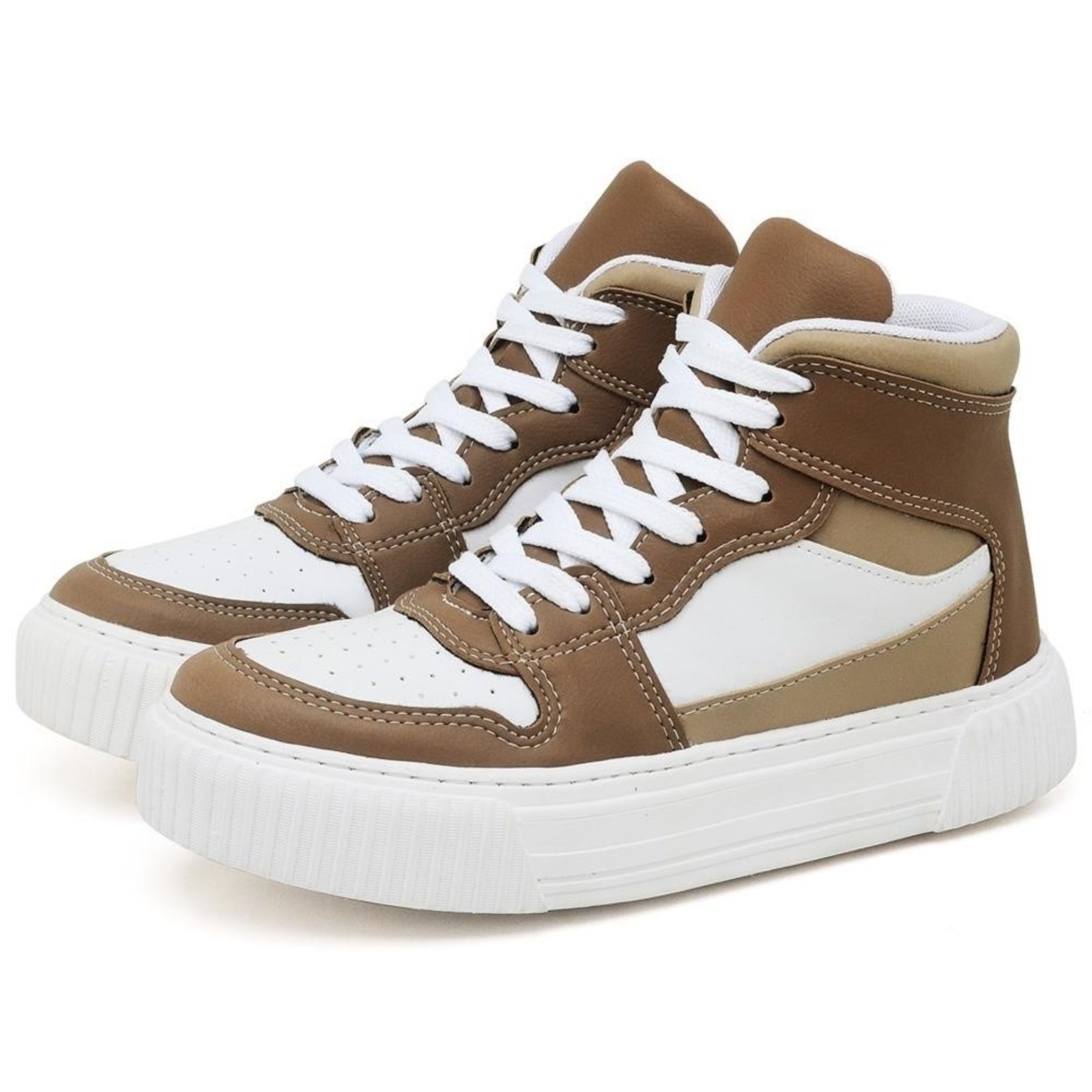 Tênis Feminino Sneacker Street DUBUY 030FG Cappuccino
