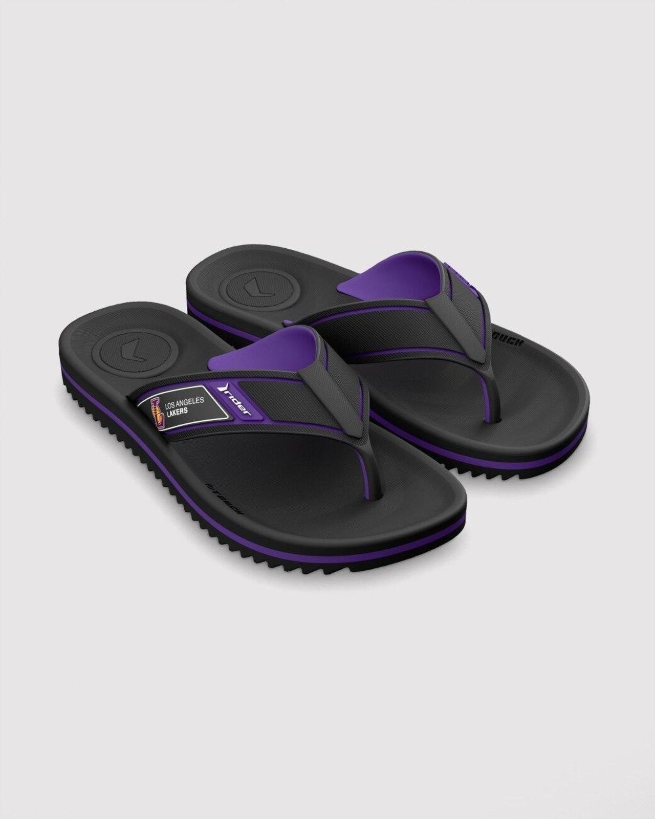 Chinelo Dedo Masculino Rider Trace Duo NBA Preto