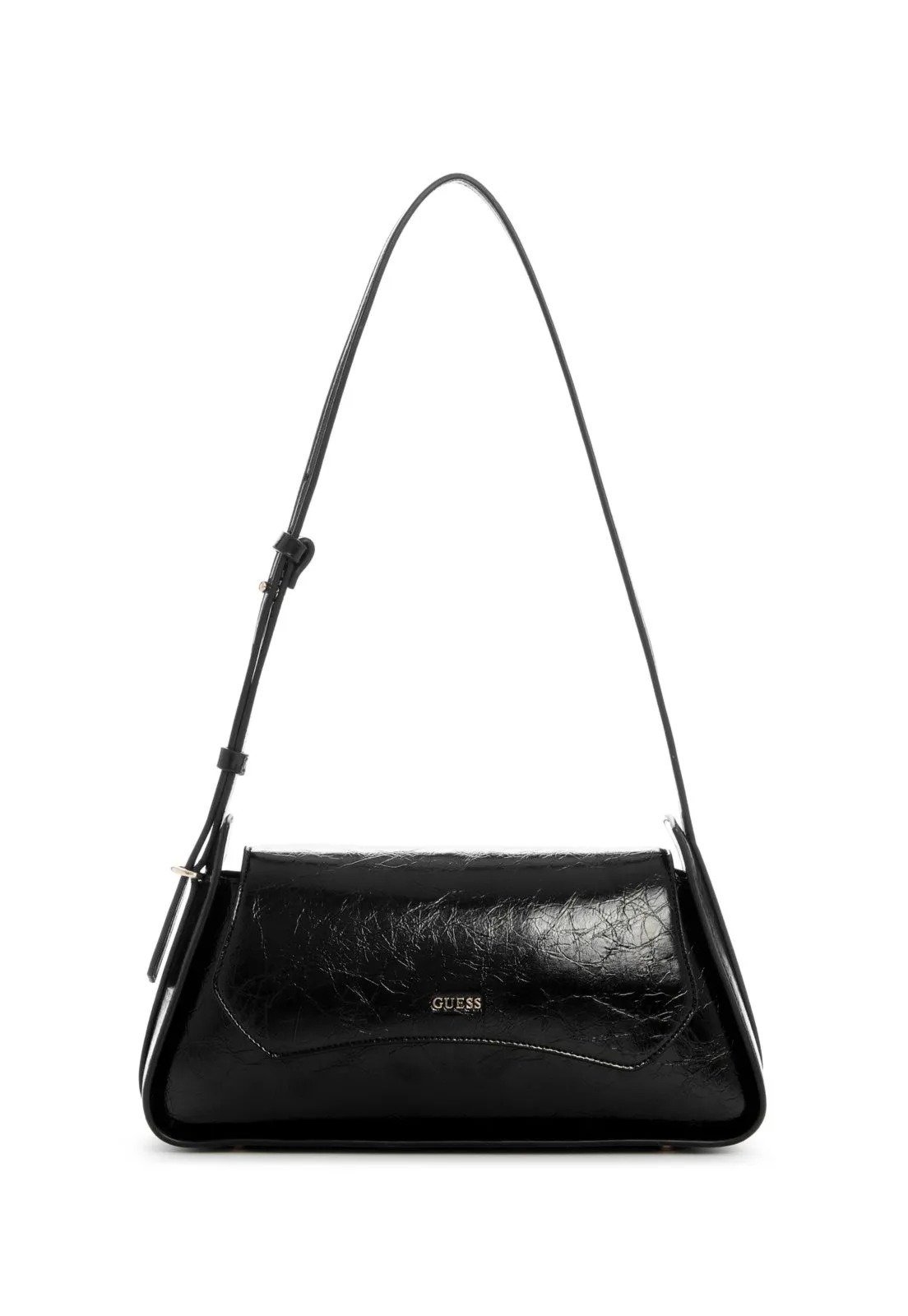 Bolsa Guess Xena Shoulder Flap Preto