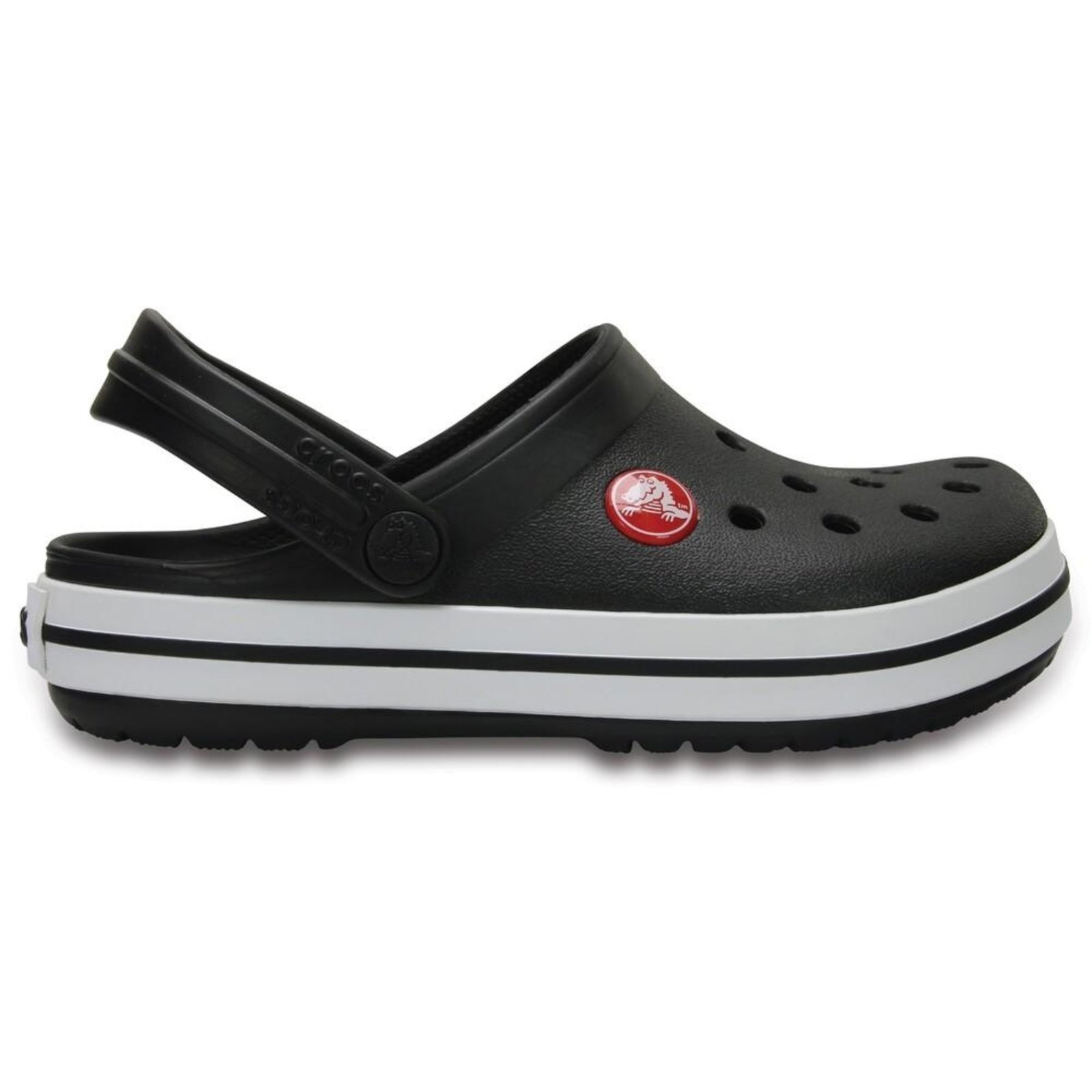 Infantil – Sandália Crocs Crocband Clog Black – 28 Preto