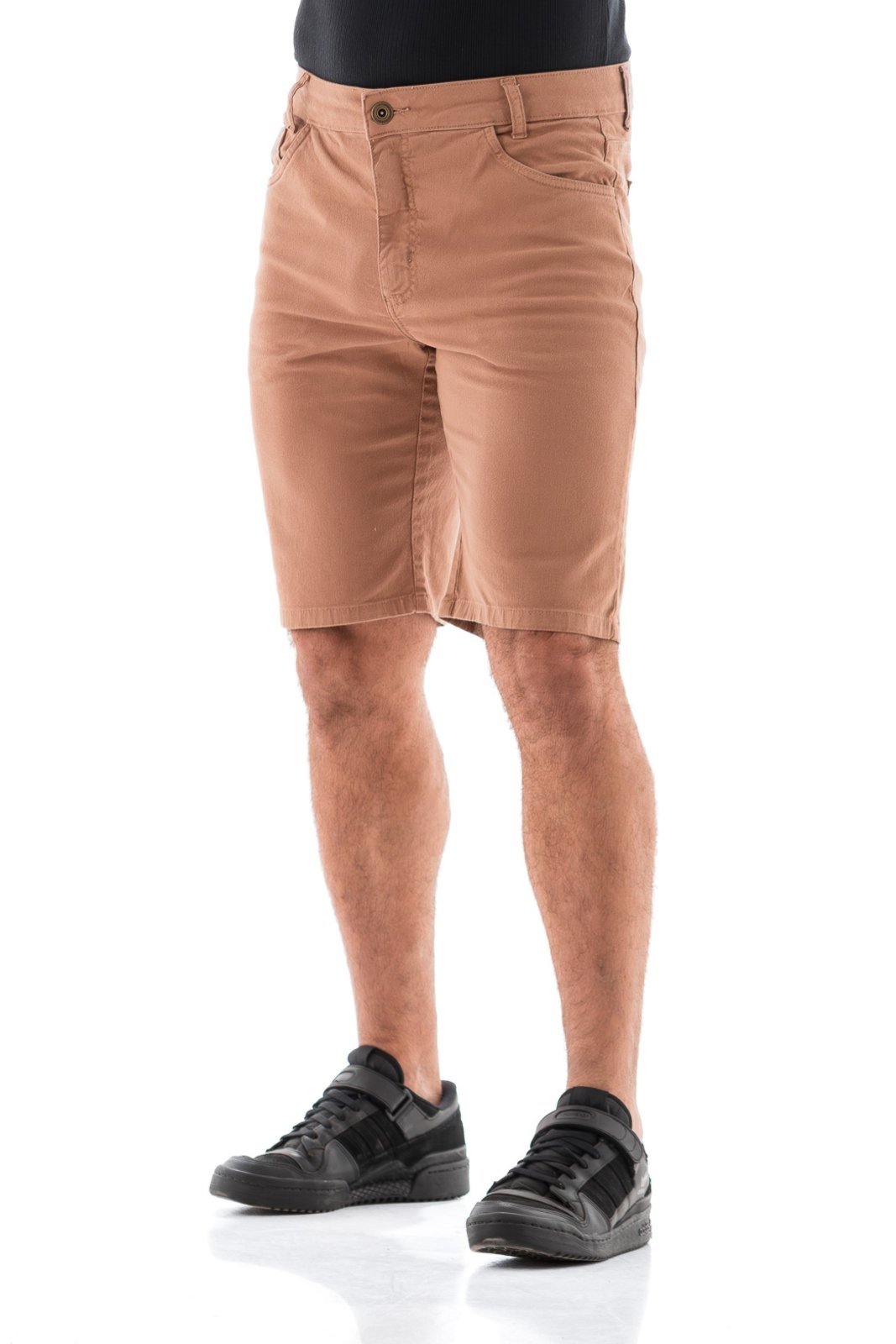 Vista 2 Bermuda Collor Masculina Arauto Confort ARAUTO JEANS branco ARAUTO JEANS branco