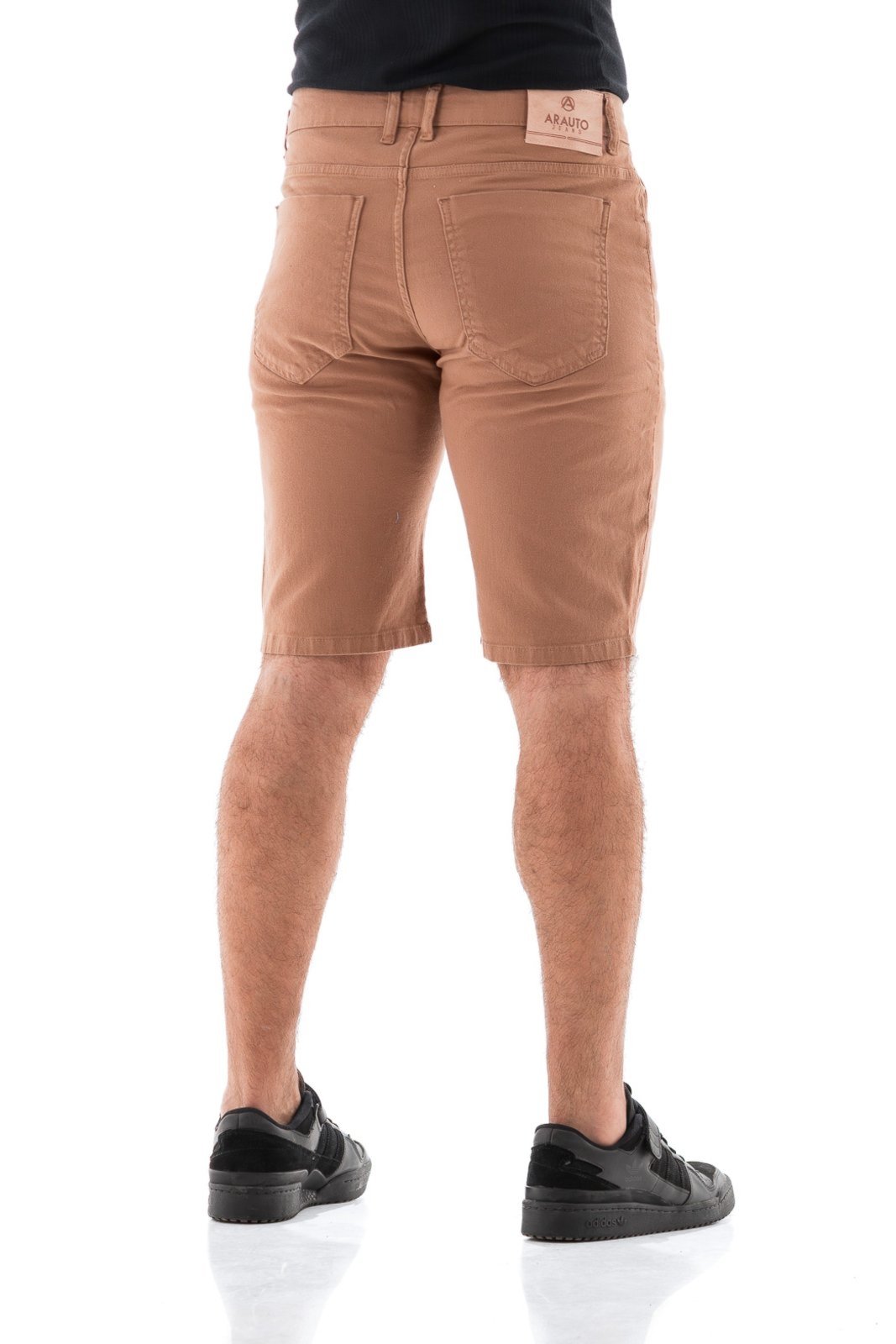 Vista 3 Bermuda Collor Masculina Arauto Confort ARAUTO JEANS branco ARAUTO JEANS branco