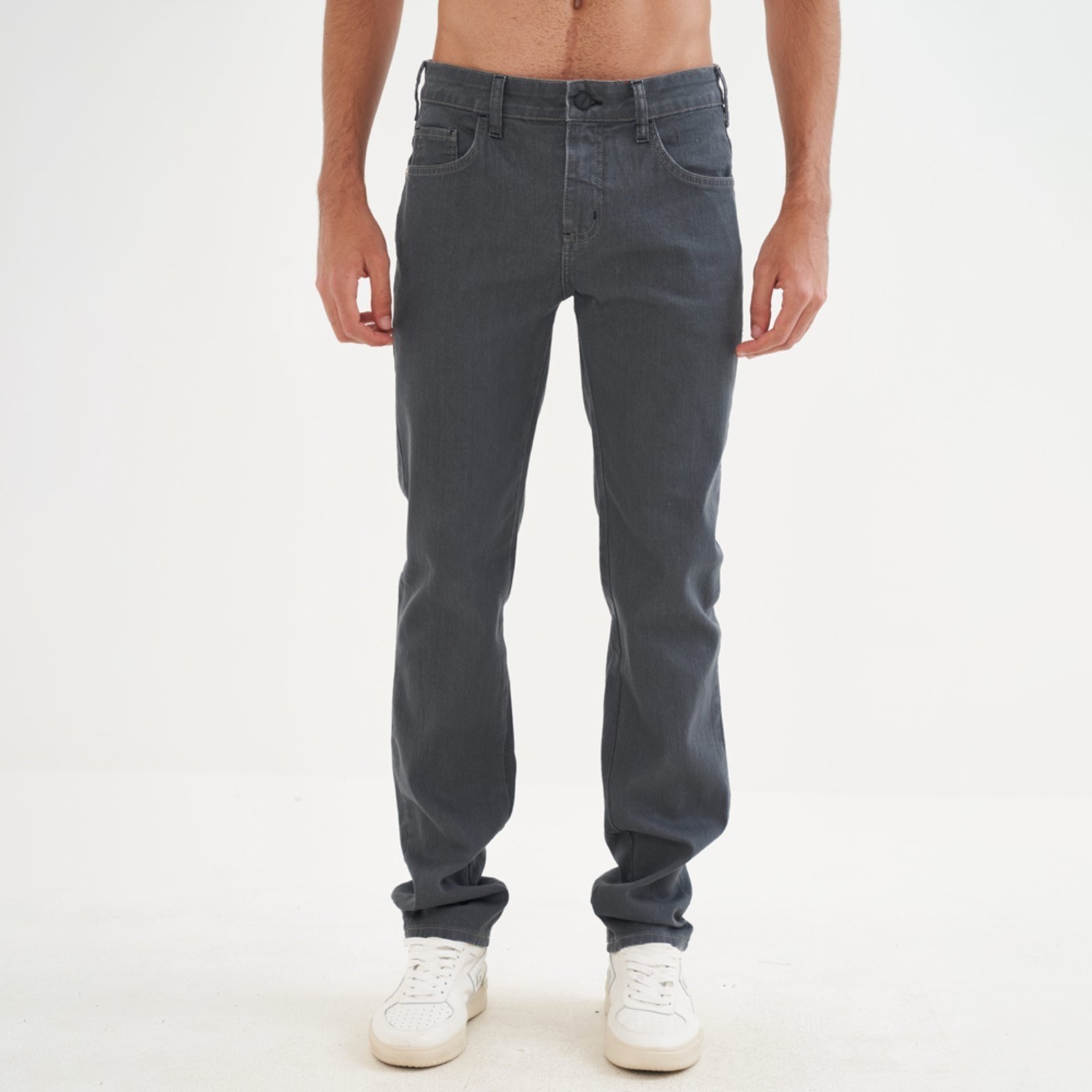 Calça Jeans Colcci Alex Pr26 Cinza Masculino