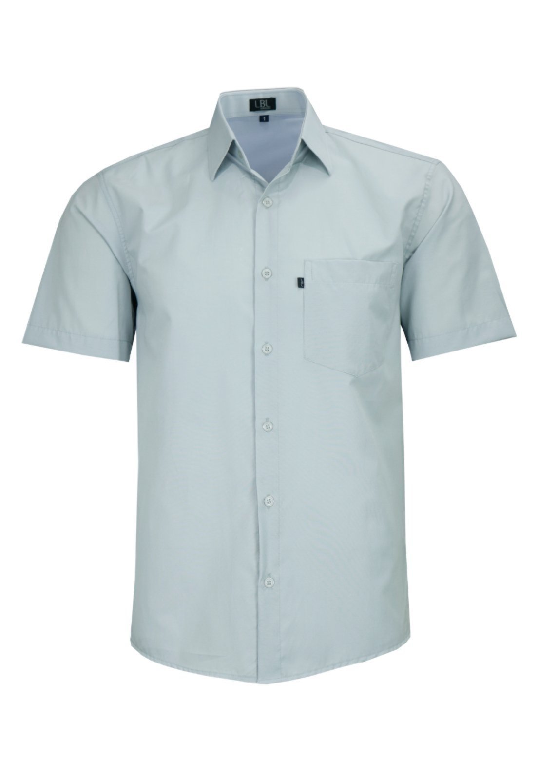 Camisa Masculina Manga Curta Lbl Clássica Com Bolso 3034