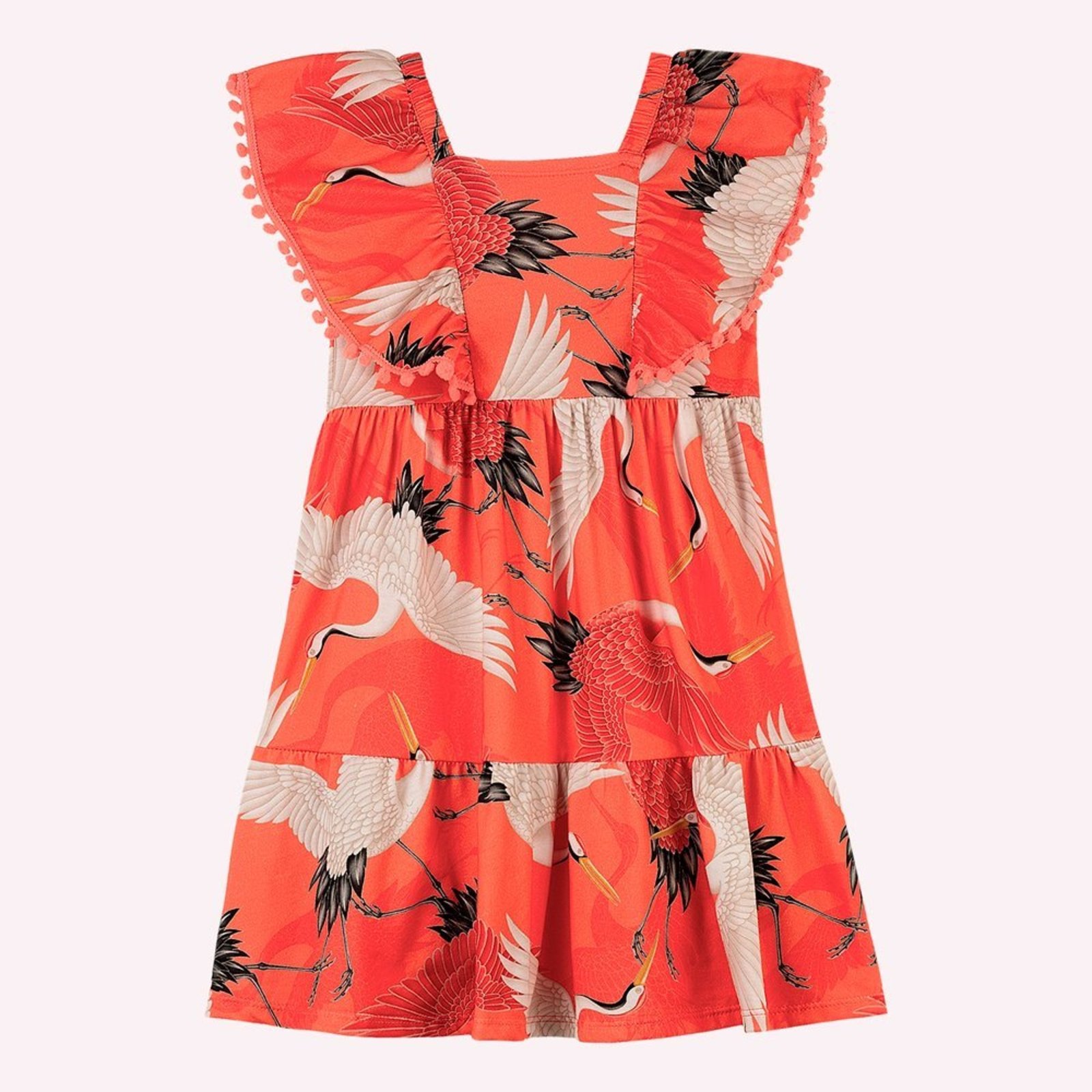 Infantil - Vestido Menina em Algodão Nanai