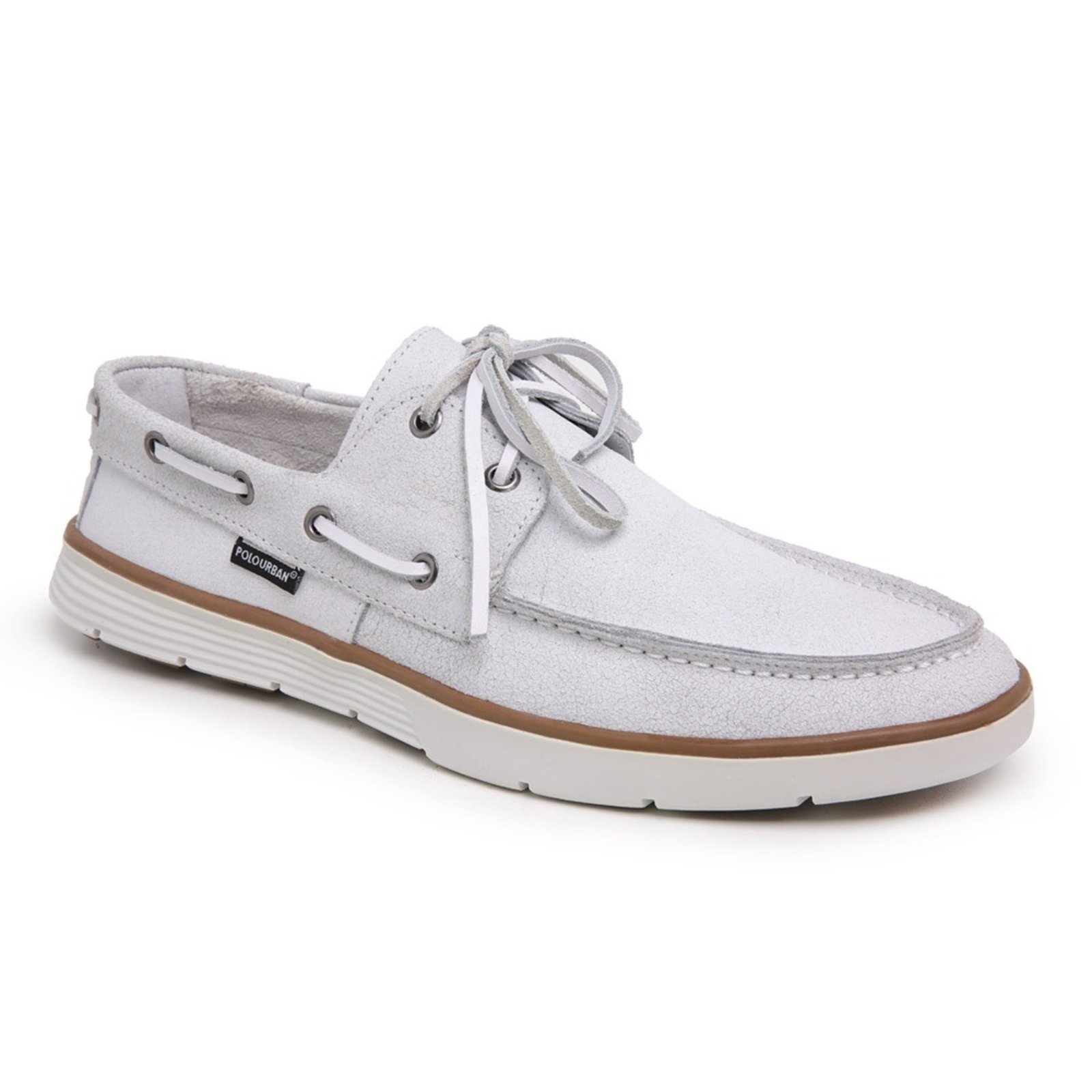 Mocassim Masculino Dockside Verão Branco