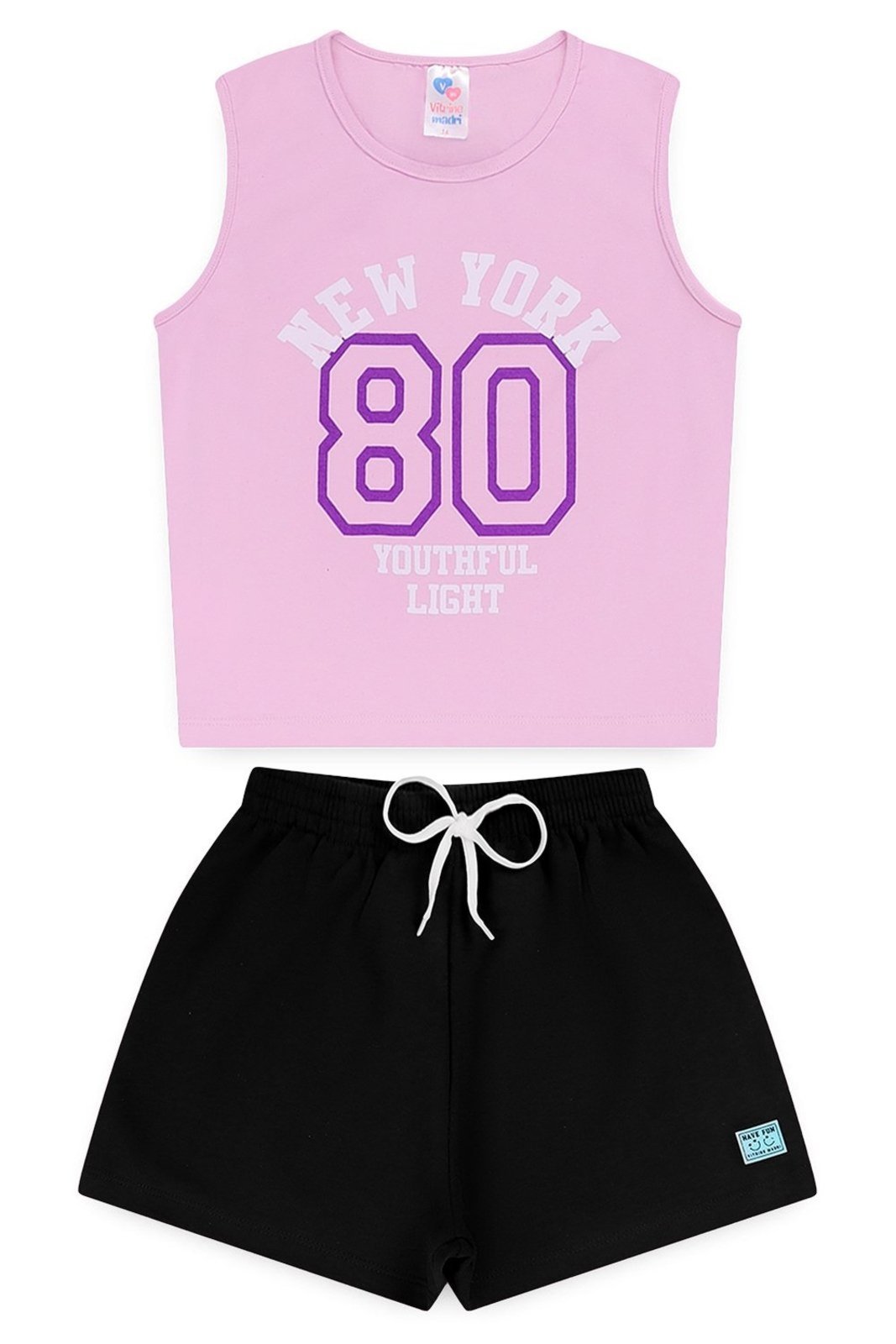 Infantil - Conjunto Juvenil Verão Feminino New York