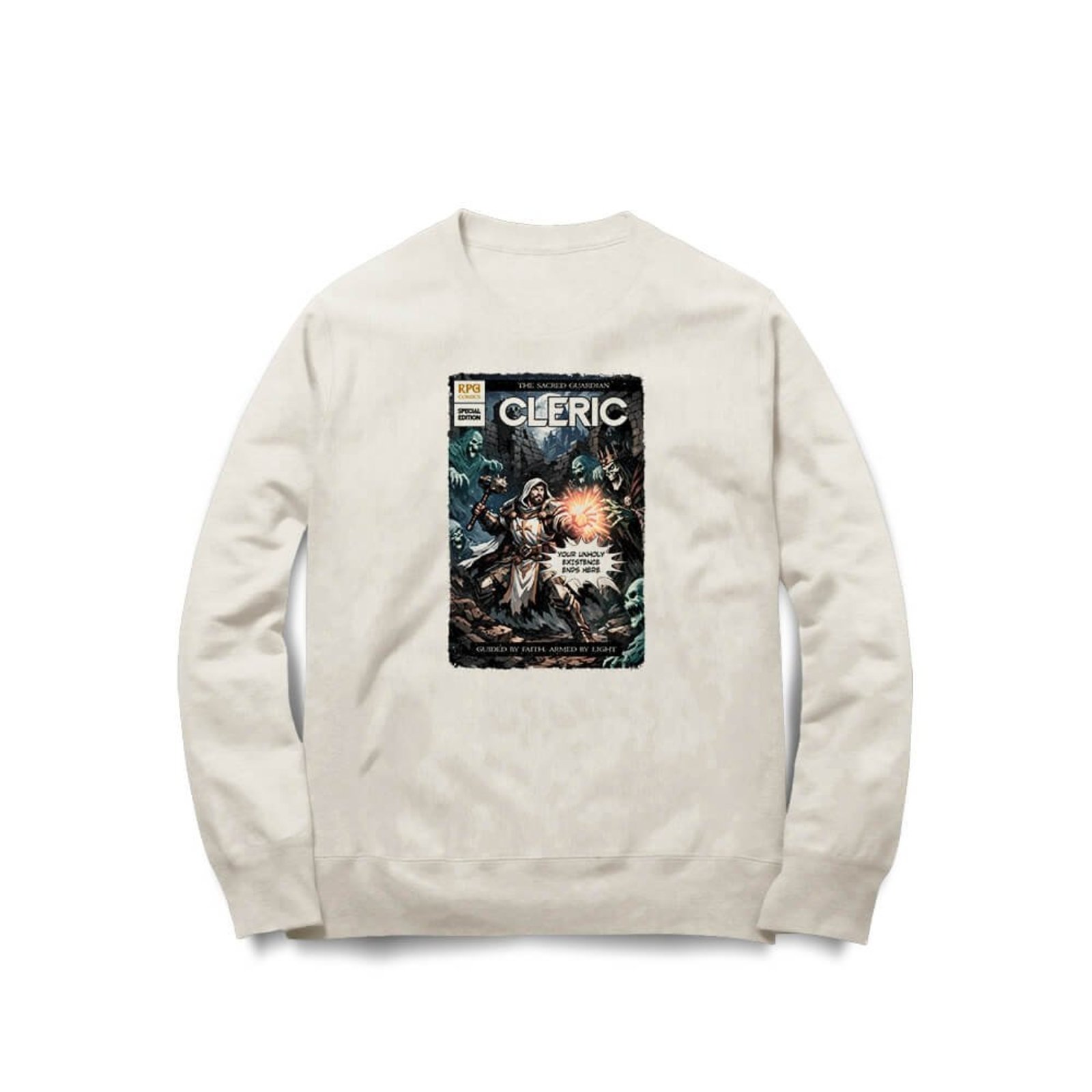 Moletom Cleric Comics - Off White