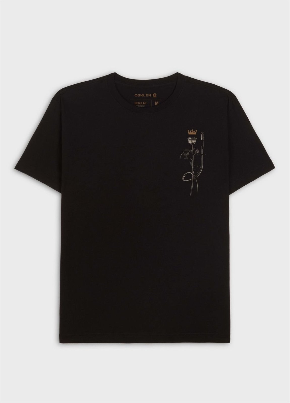 T-shirt regular vintage rose rock OSKLEN