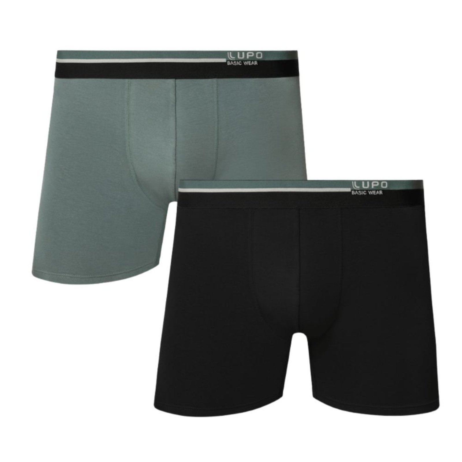 Kit 2 Cueca Boxer Algodão Modelagem Especial Lupo 18445-088