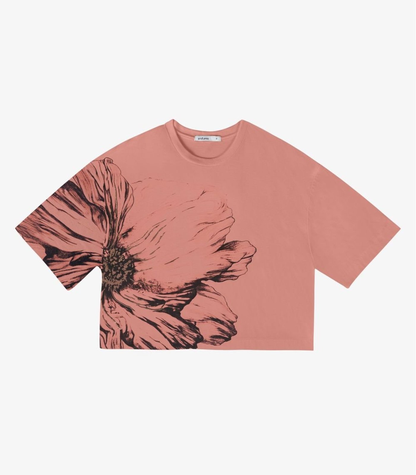 Blusa Feminina Box Em Viscose Creponada Endless Bege