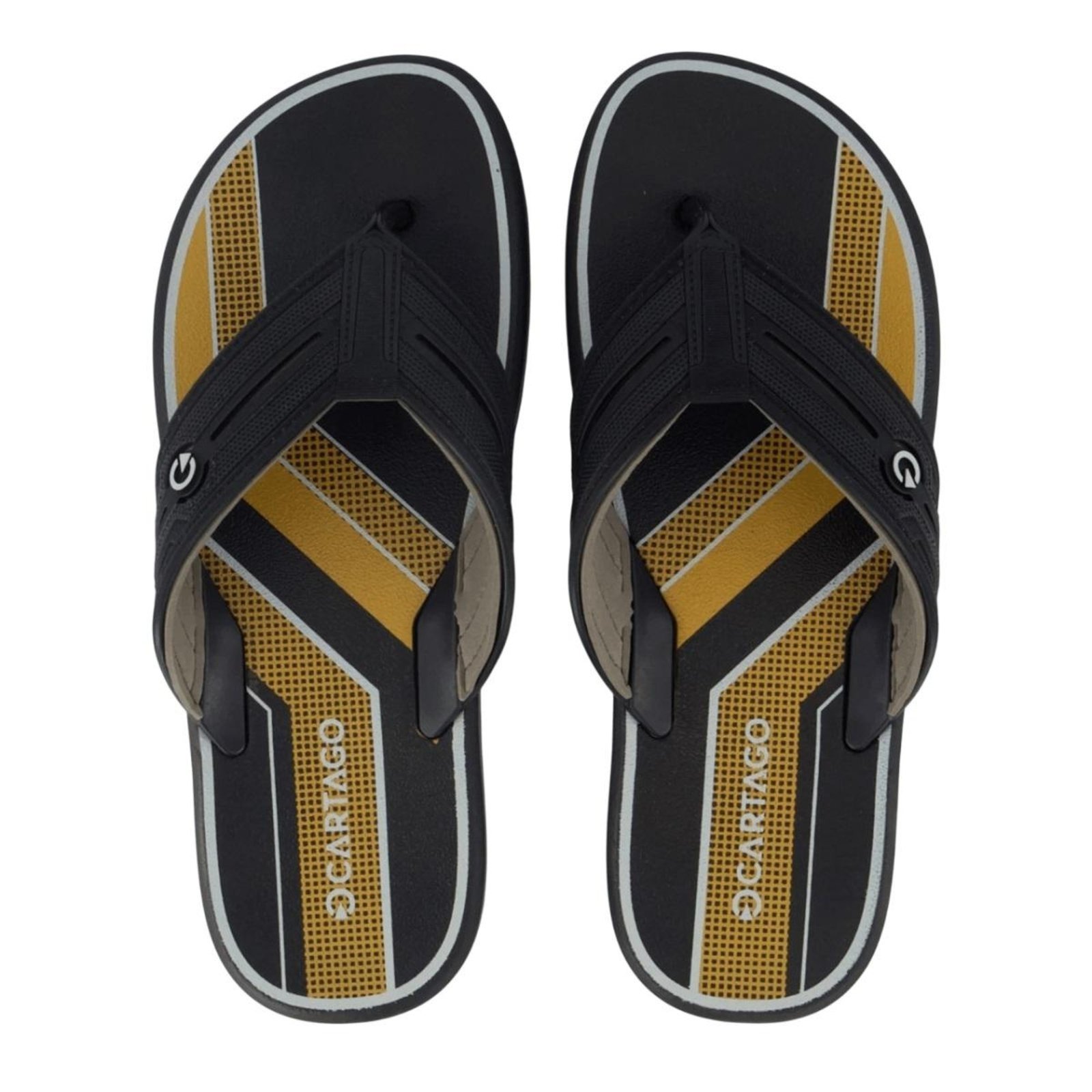 Chinelo Masculino Cartago Palermo III 12606 Preto