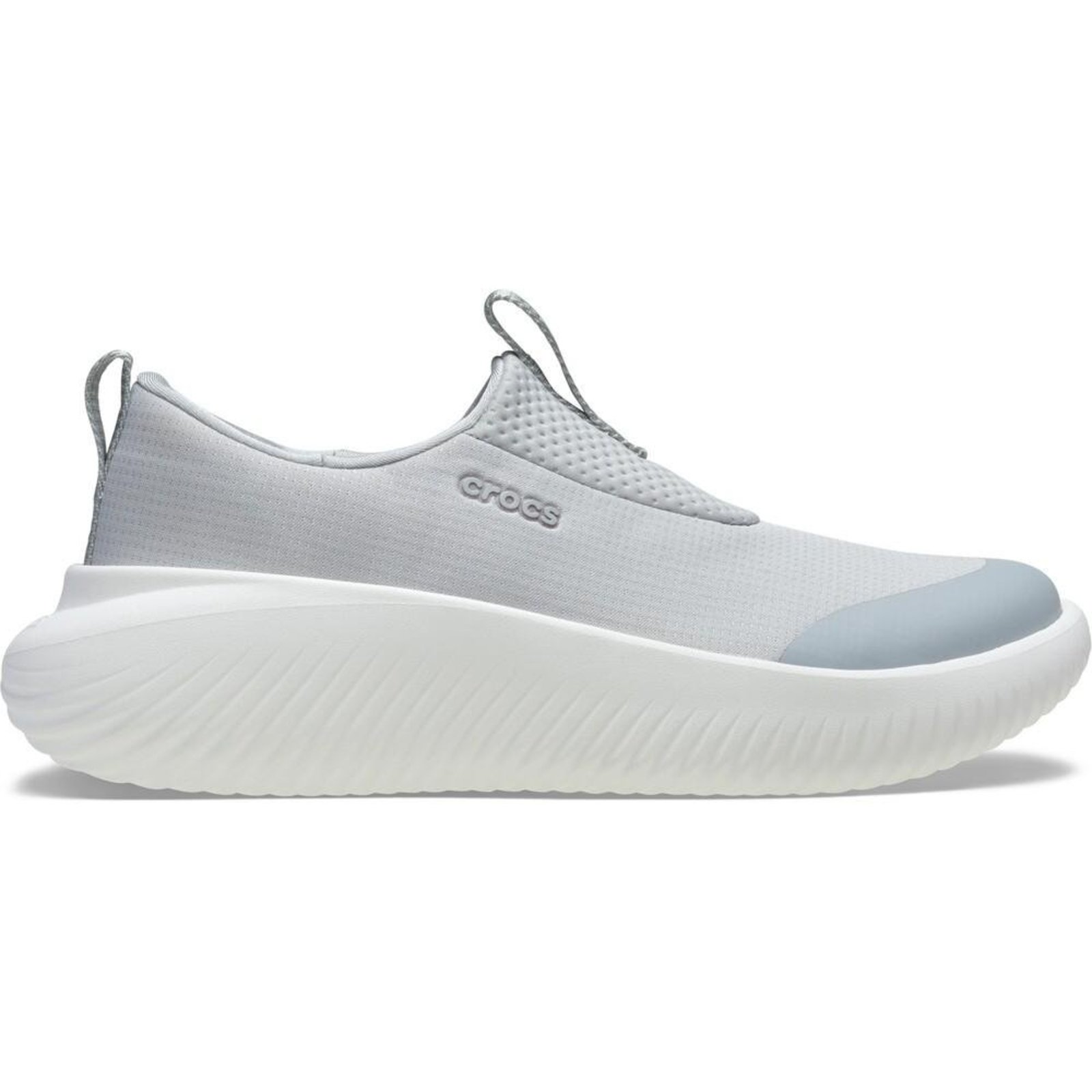 Tênis crocs mellow ease atmosphere/white Cinza