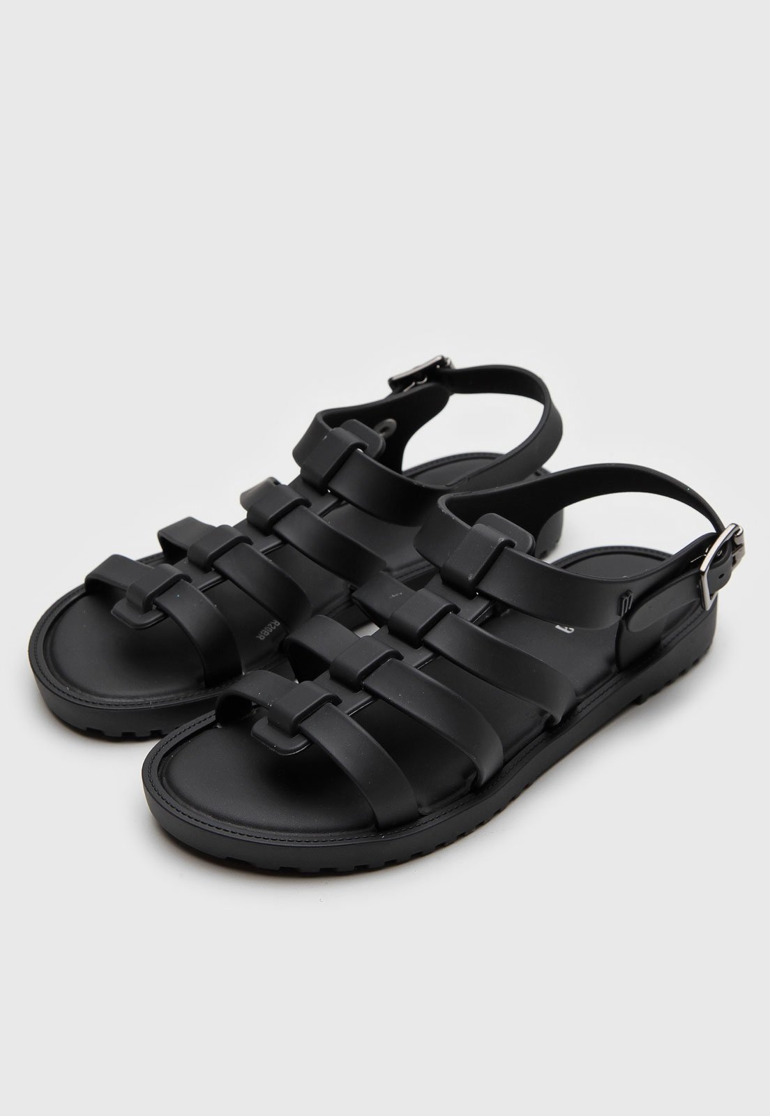 Infantil - Sandália Mini Melissa Flox Preta
