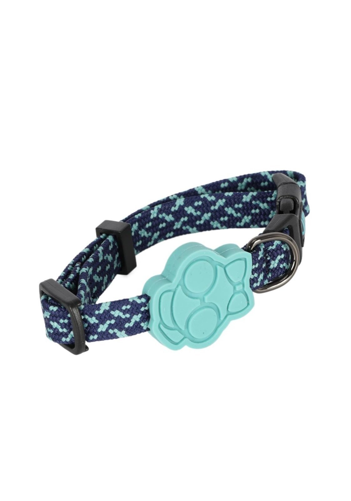 Vista 2 Infantil - Coleira Pet Pequena em Poliéster Ajustável Up4You rosa Up4you rosa