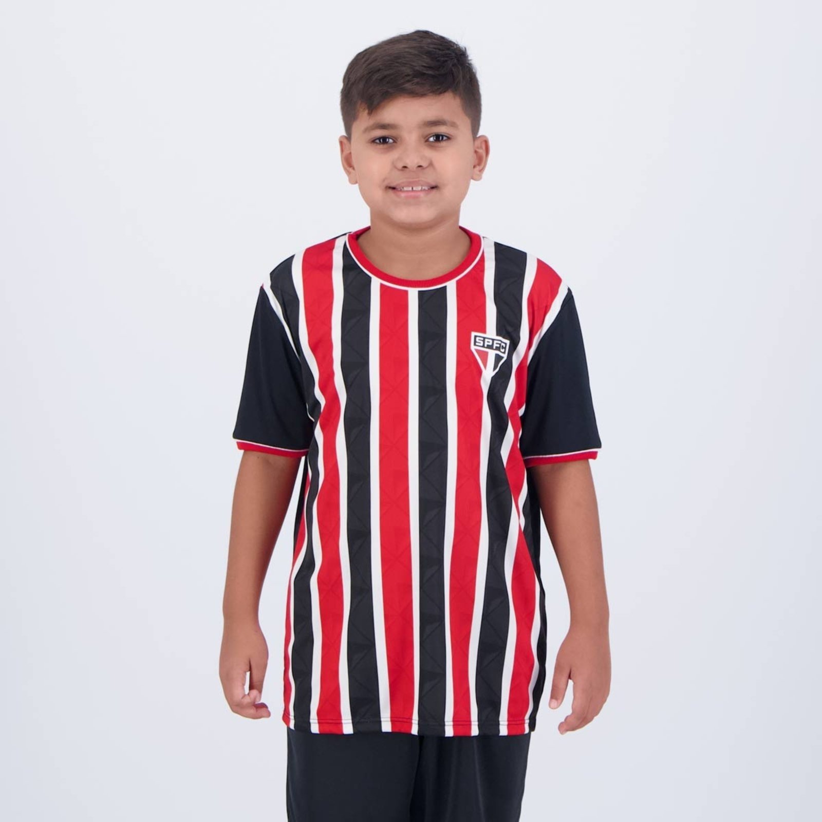 Camisa São Paulo Classmate Preta e Vermelha