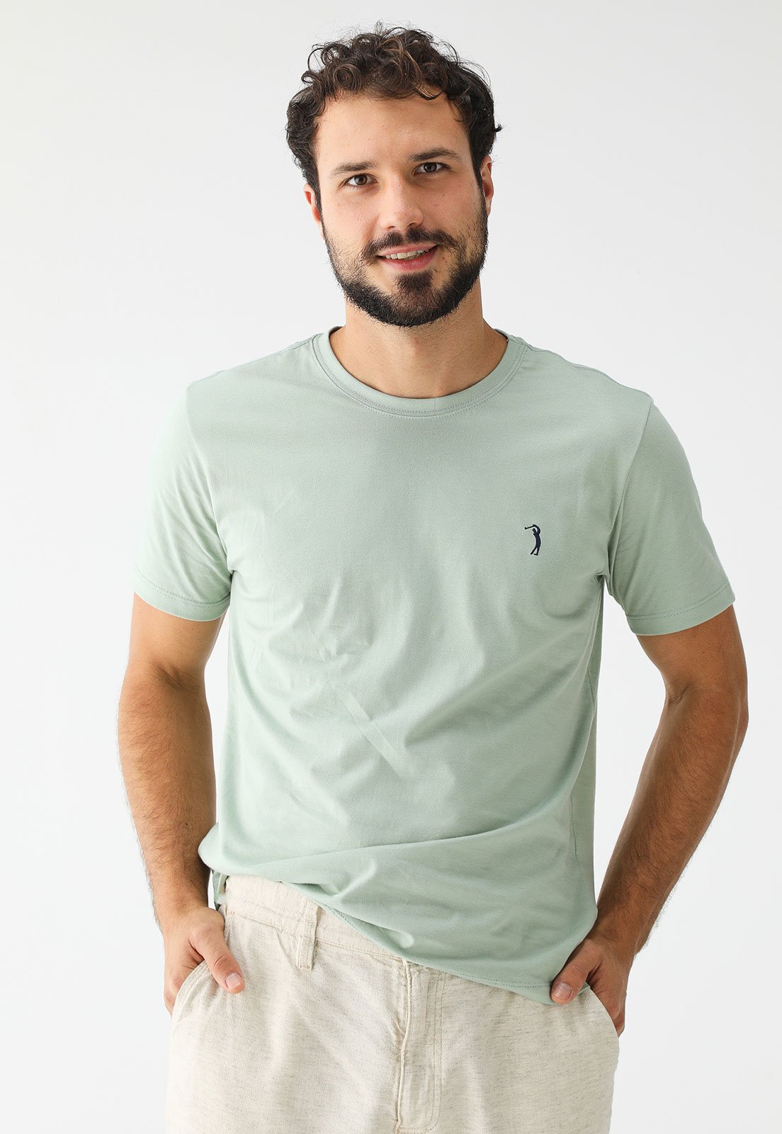 Vista 2 Camiseta Aleatory Reta Mini Icon verde Aleatory verde