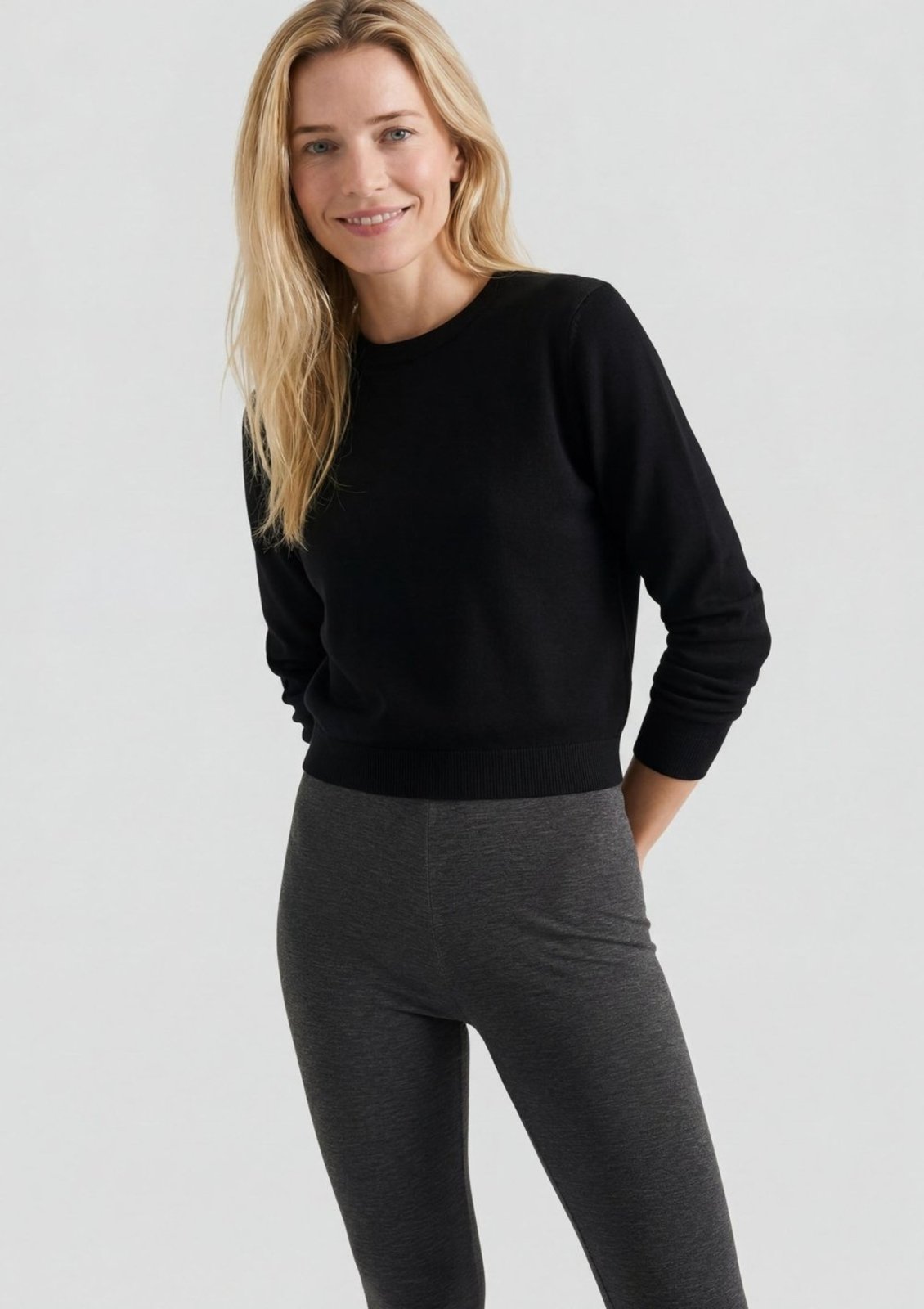Blusa Feminina Manga Longa Em Tricô Hering