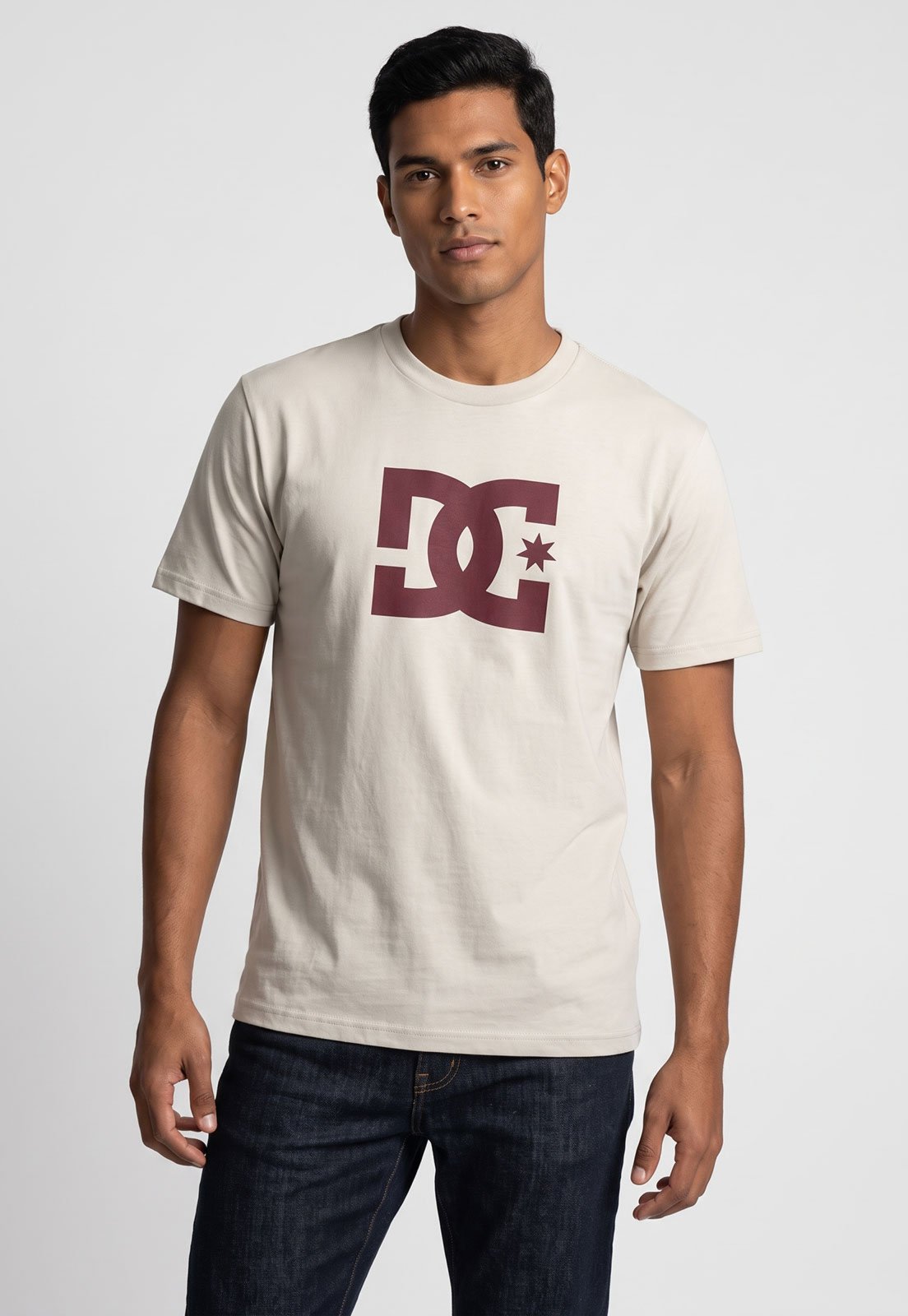 Camiseta Masculina DC Shoes DC Star Off-White