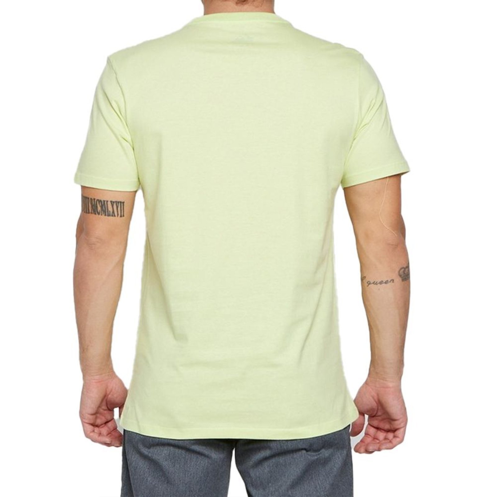 Camiseta Quiksilver Mini Comp SM25 Masculina Verde Claro