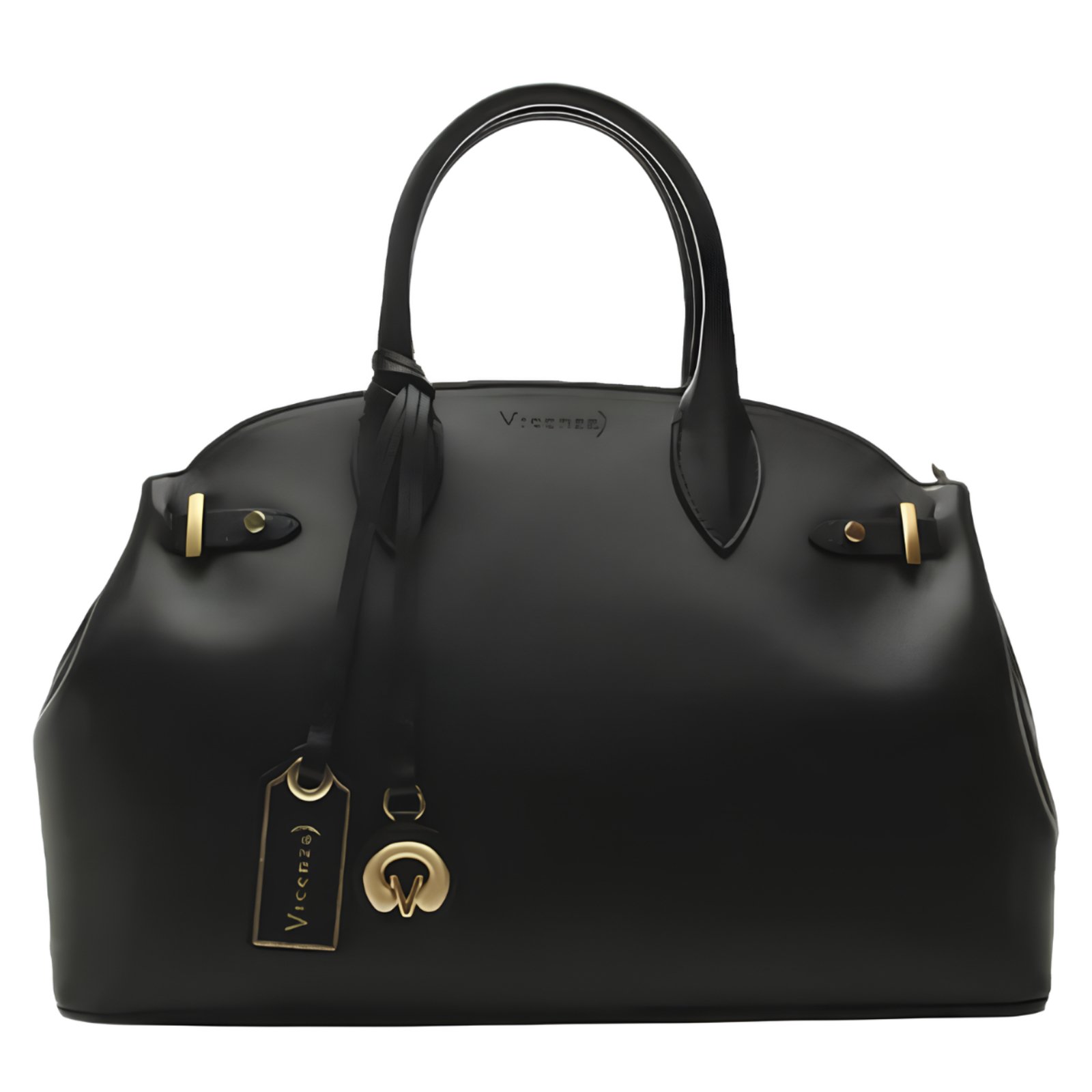 Bolsa Feminina Pequena Preta Tote Kassia Vicenza